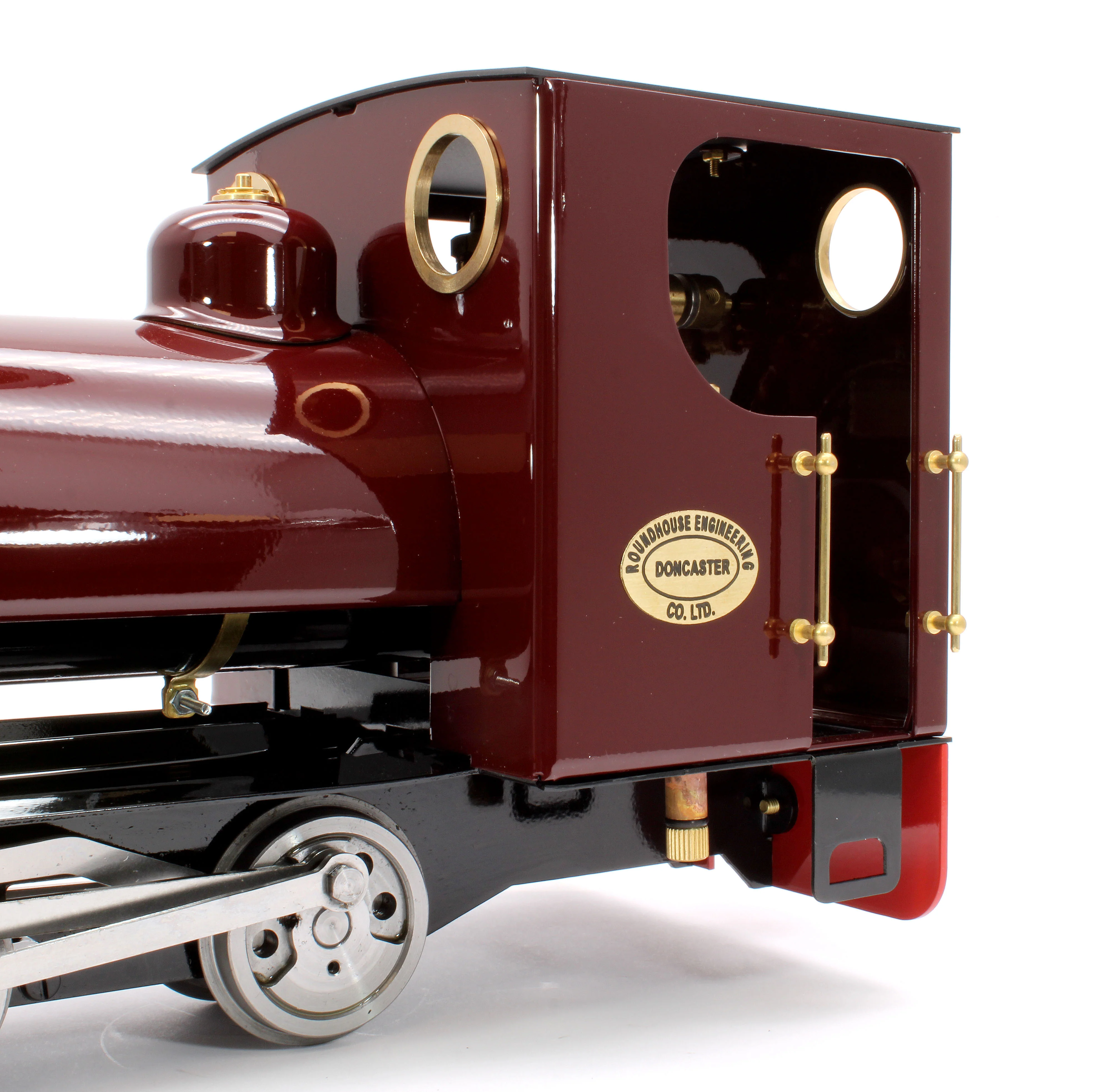 0-4-0 Saddle Tank 'Bertie' Fairlie Engine Maroon (Manual, Uninsulated Wheels) Steam Locomotive - Image 8