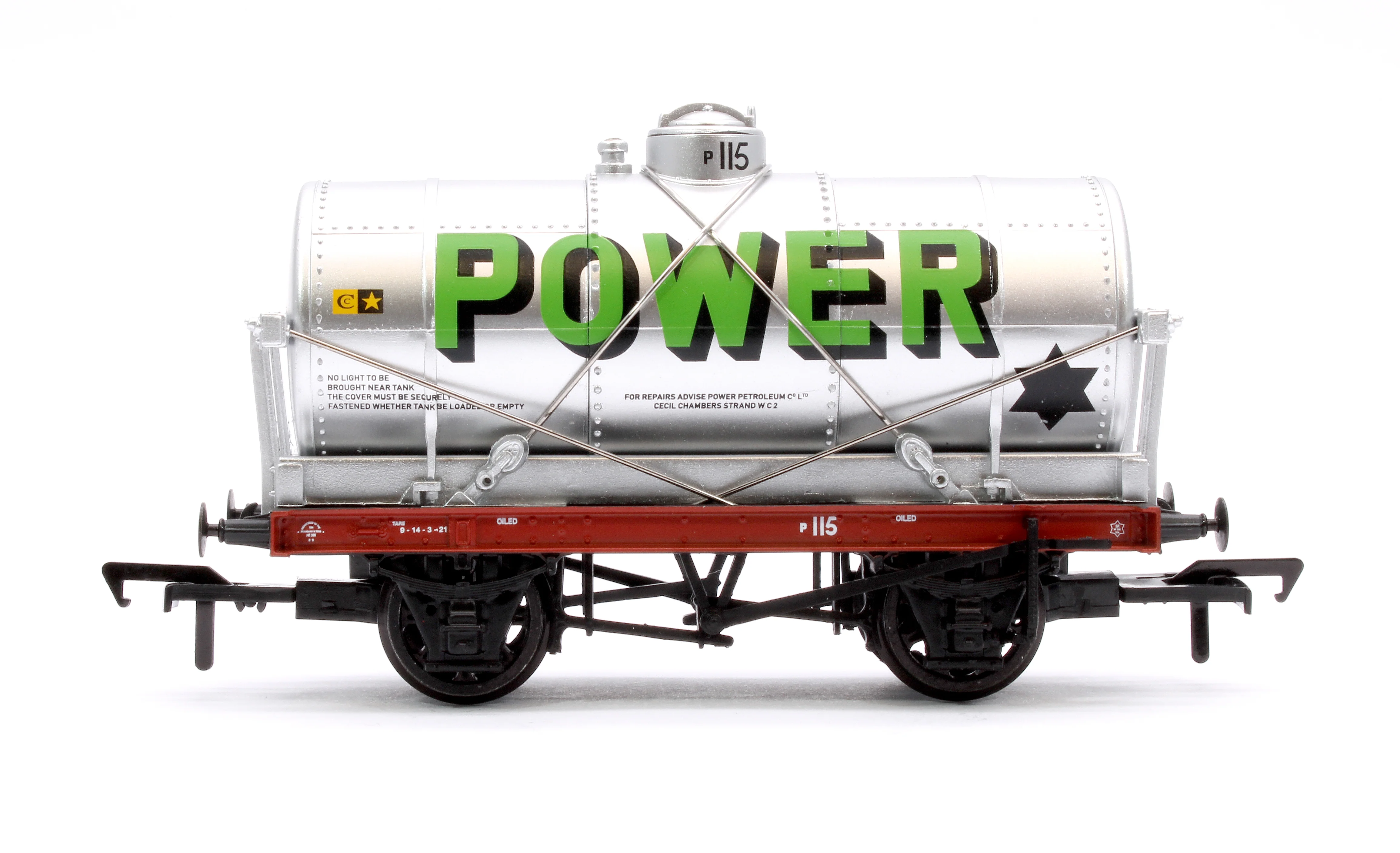 37-686 14T Tank Wagon 'Power' Silver No. 115 - Image 2
