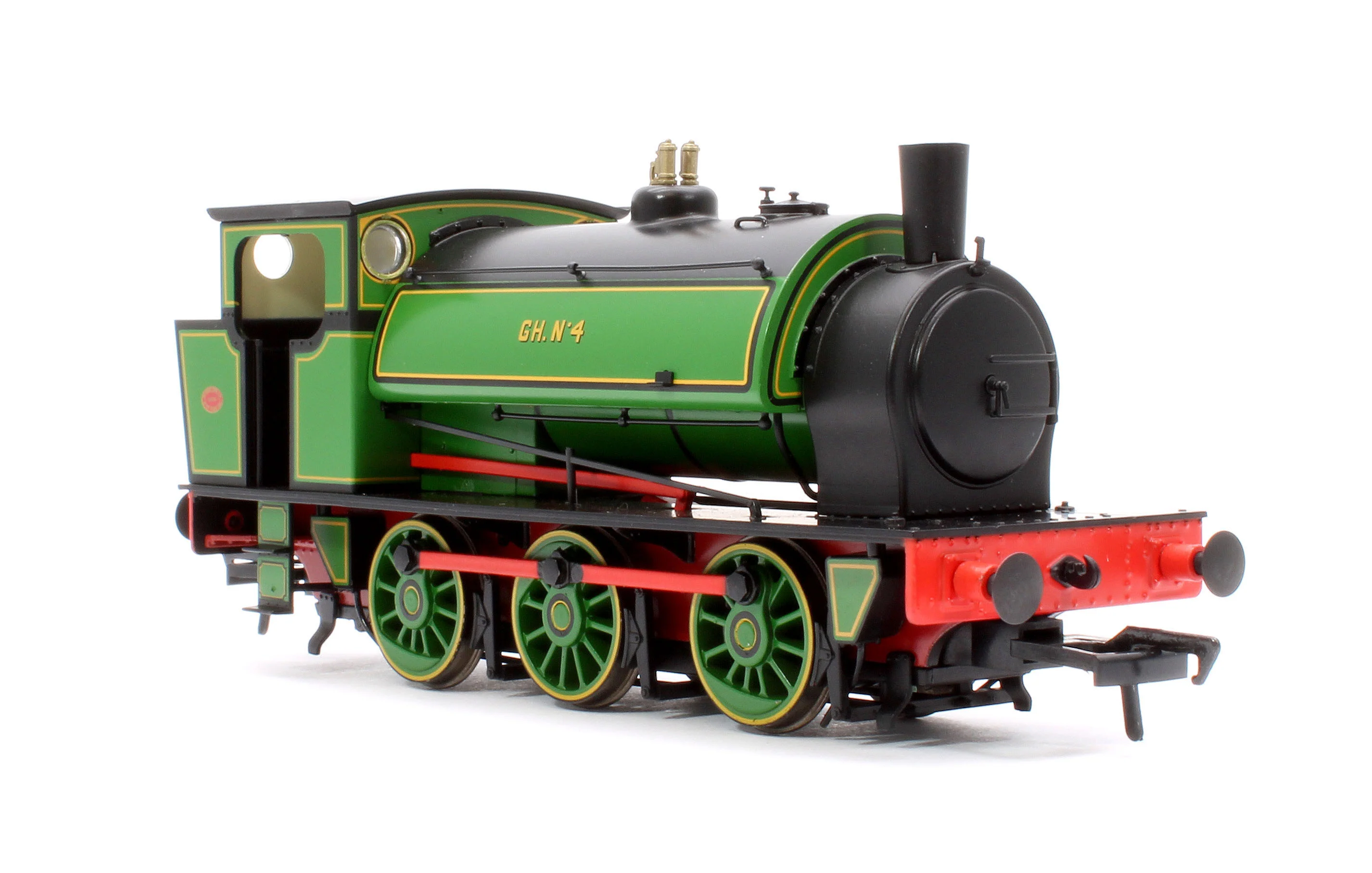 903015 16” Hunslet No. 4, Glasshoughton Colliery Lined Green, Stovepipe Chimney, No. 3855 - Image 4