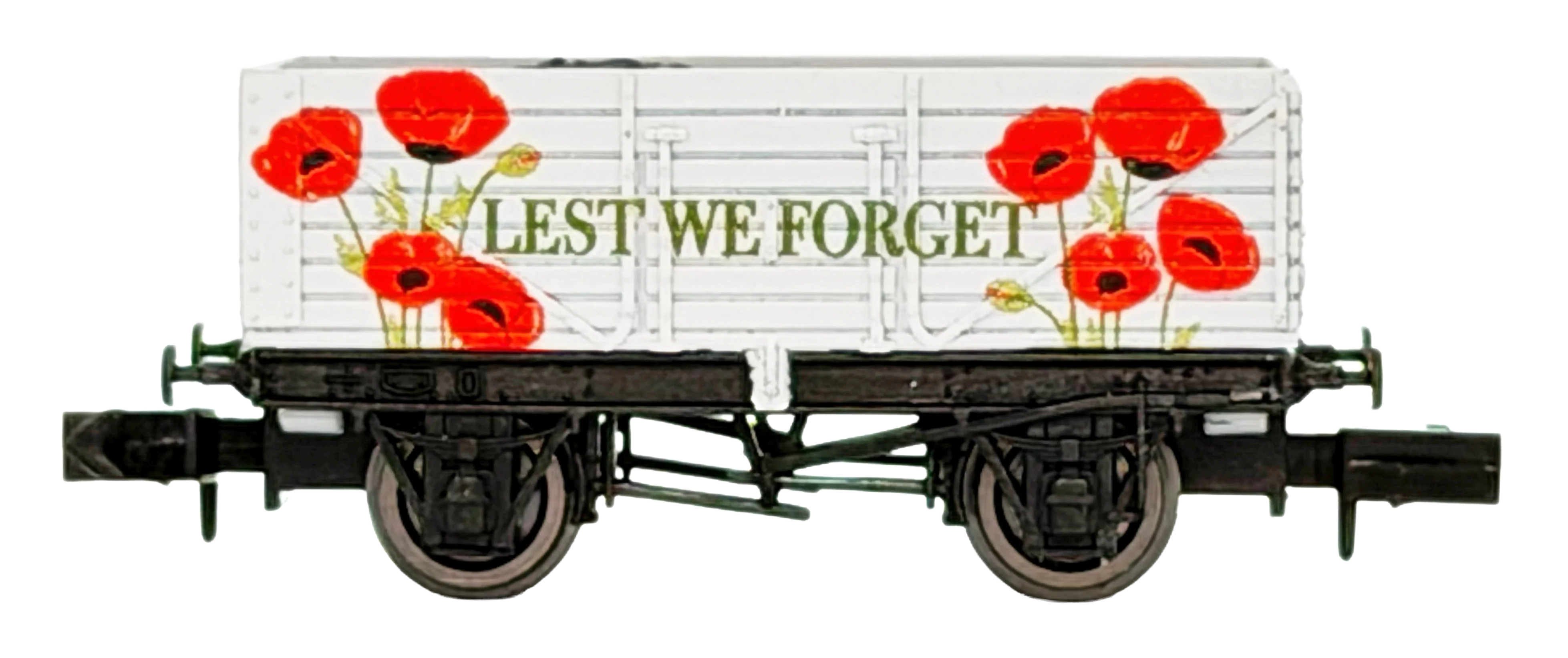 2F-071-140 7 Plank Lest We Forget Poppy