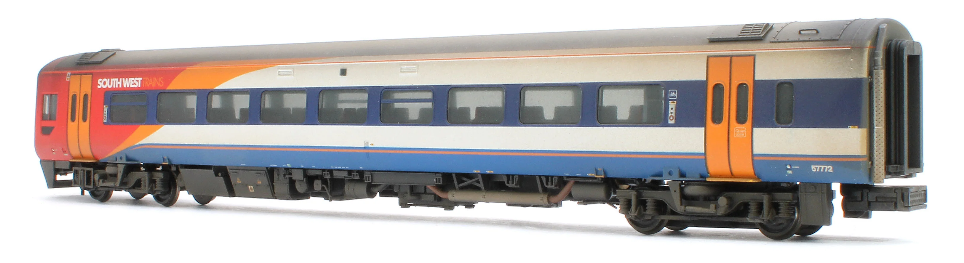 31-495SFW Bespoke Weathered Class 158 2-Car DMU 158884 South West Trains - DCC Sound - Image 10