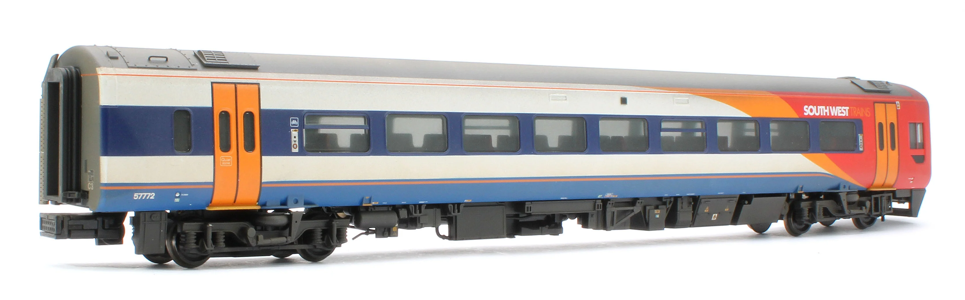 31-495SFW Bespoke Weathered Class 158 2-Car DMU 158884 South West Trains - DCC Sound - Image 11
