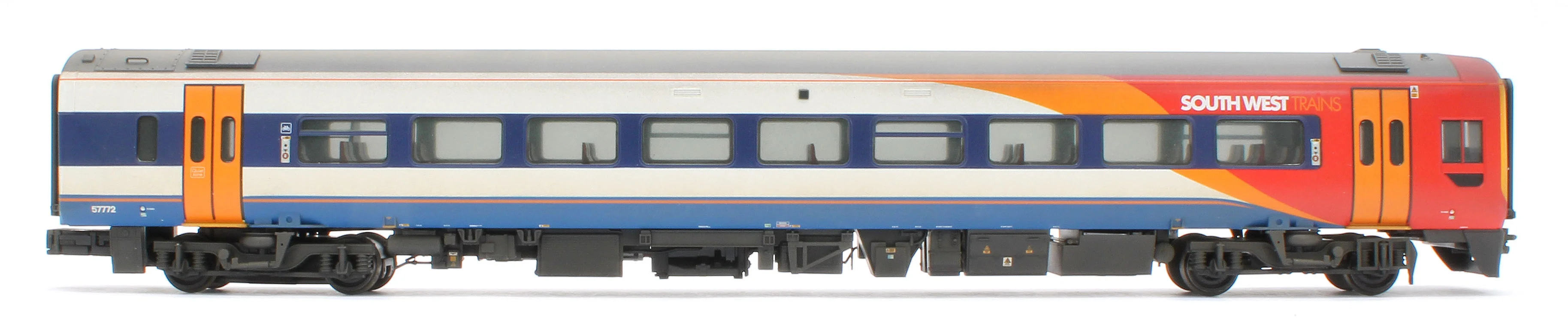 31-495SFW Bespoke Weathered Class 158 2-Car DMU 158884 South West Trains - DCC Sound - Image 12