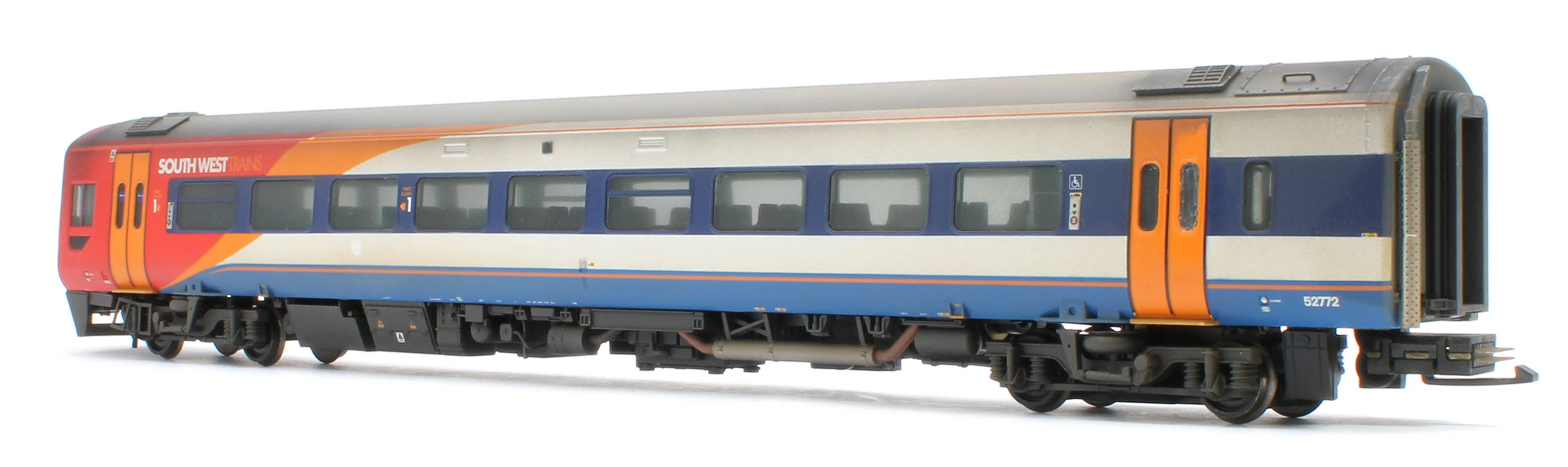31-495SFW Bespoke Weathered Class 158 2-Car DMU 158884 South West Trains - DCC Sound - Image 4