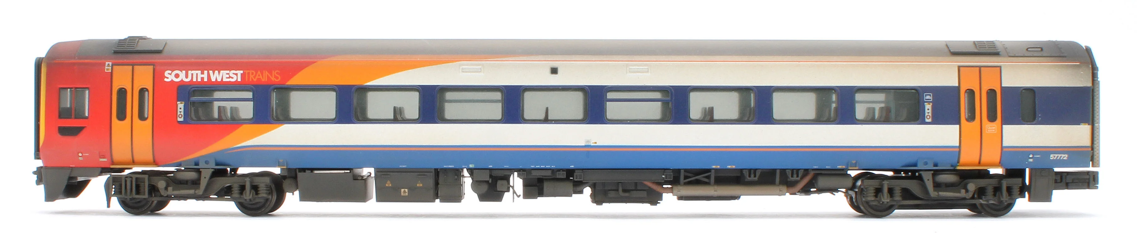 31-495SFW Bespoke Weathered Class 158 2-Car DMU 158884 South West Trains - DCC Sound - Image 9