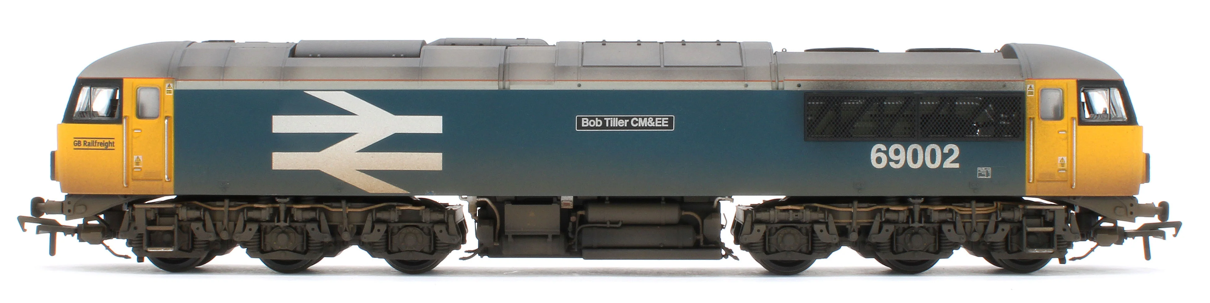35-777SFW Bespoke Weathered Class 69 69002 'Bob Tiller CM&EE' BR Blue (Large Logo) (GBRf) Diesel Locomotive - DCC Sound - Image 2