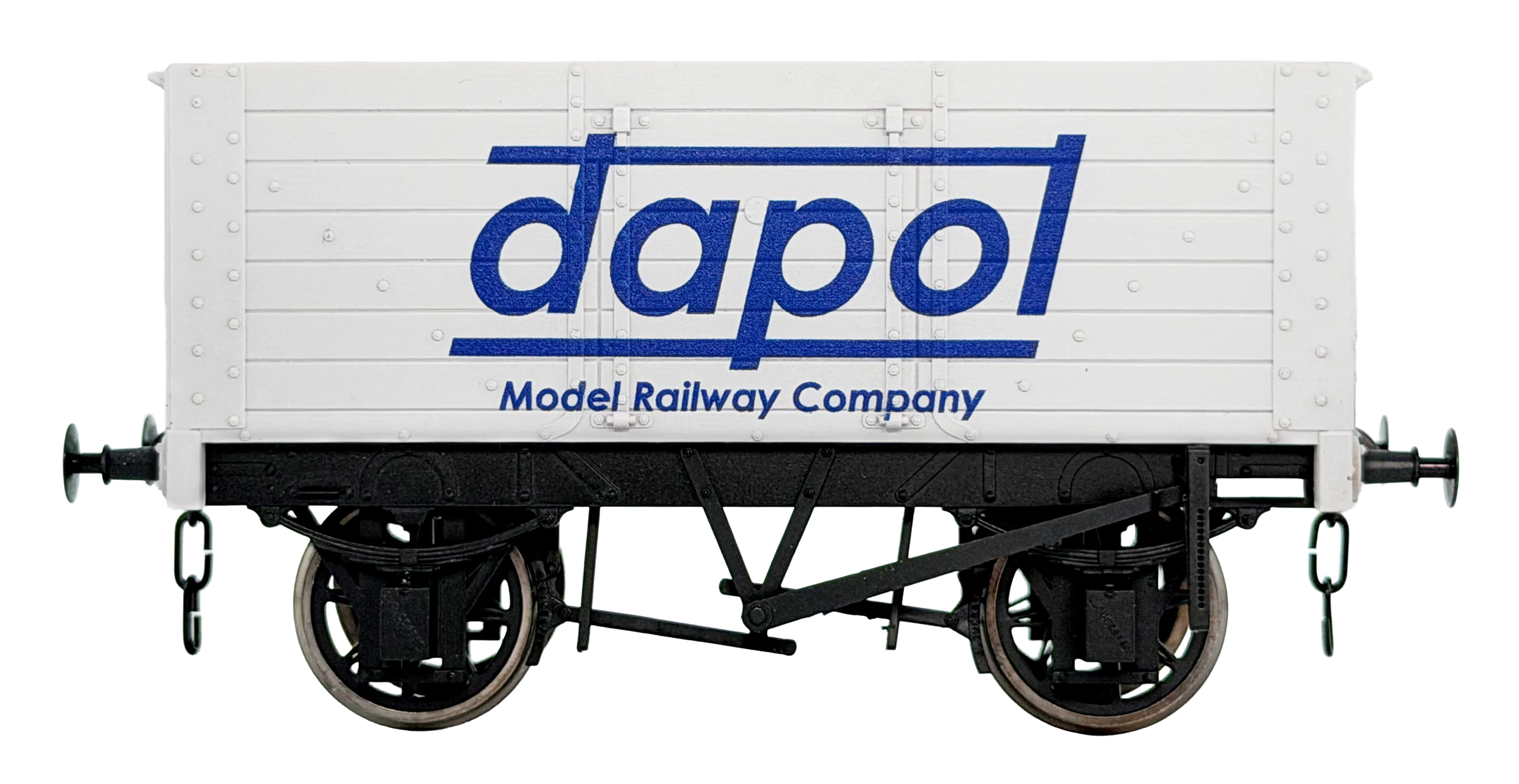 7F-072-011W 7 Plank 9' Wheelbase 2 Door Dapols Present Logo - Weathered