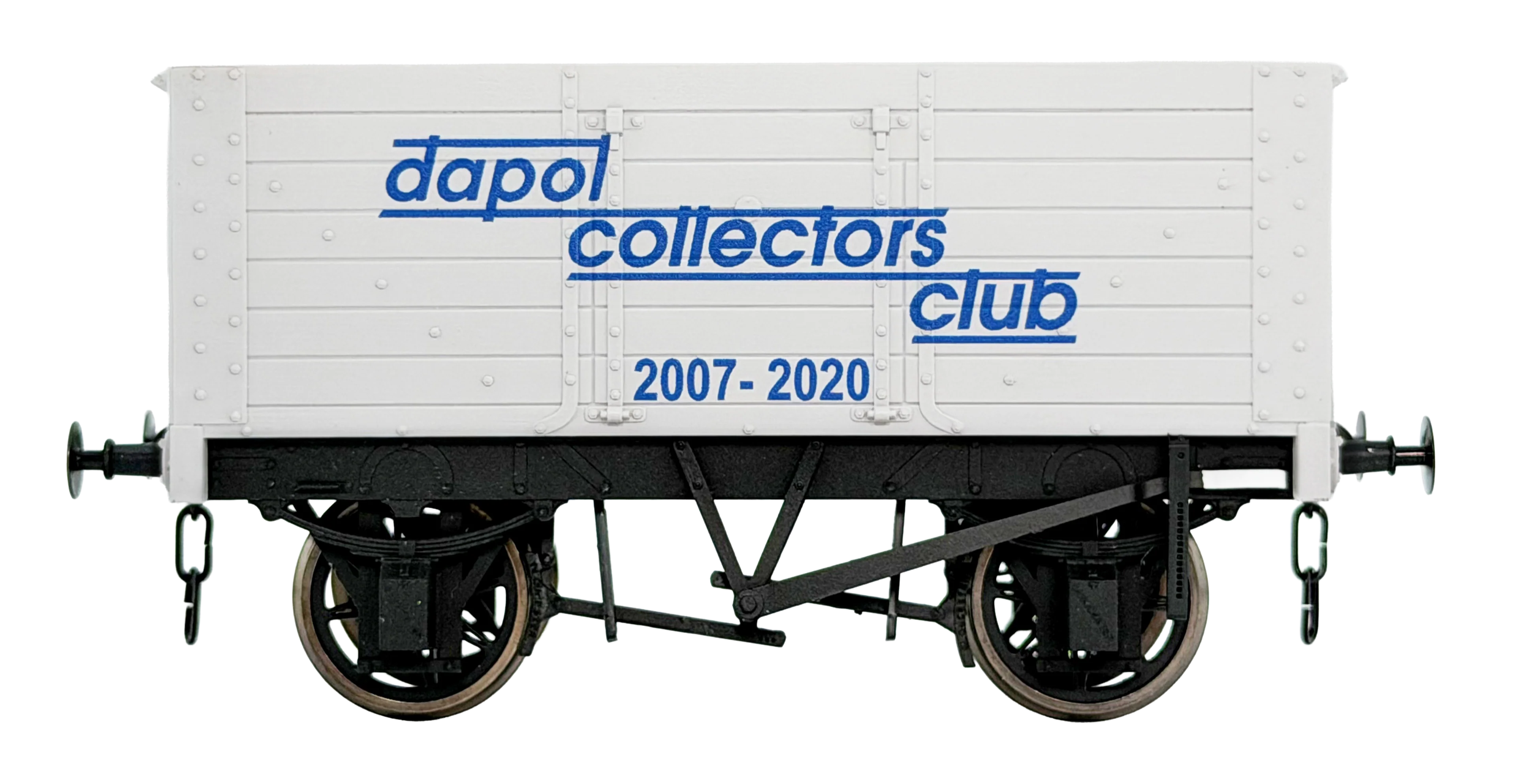 7F-072-015W 7 Plank 9' Wheelbase 2 Door Dapol Collectors Club - Weathered