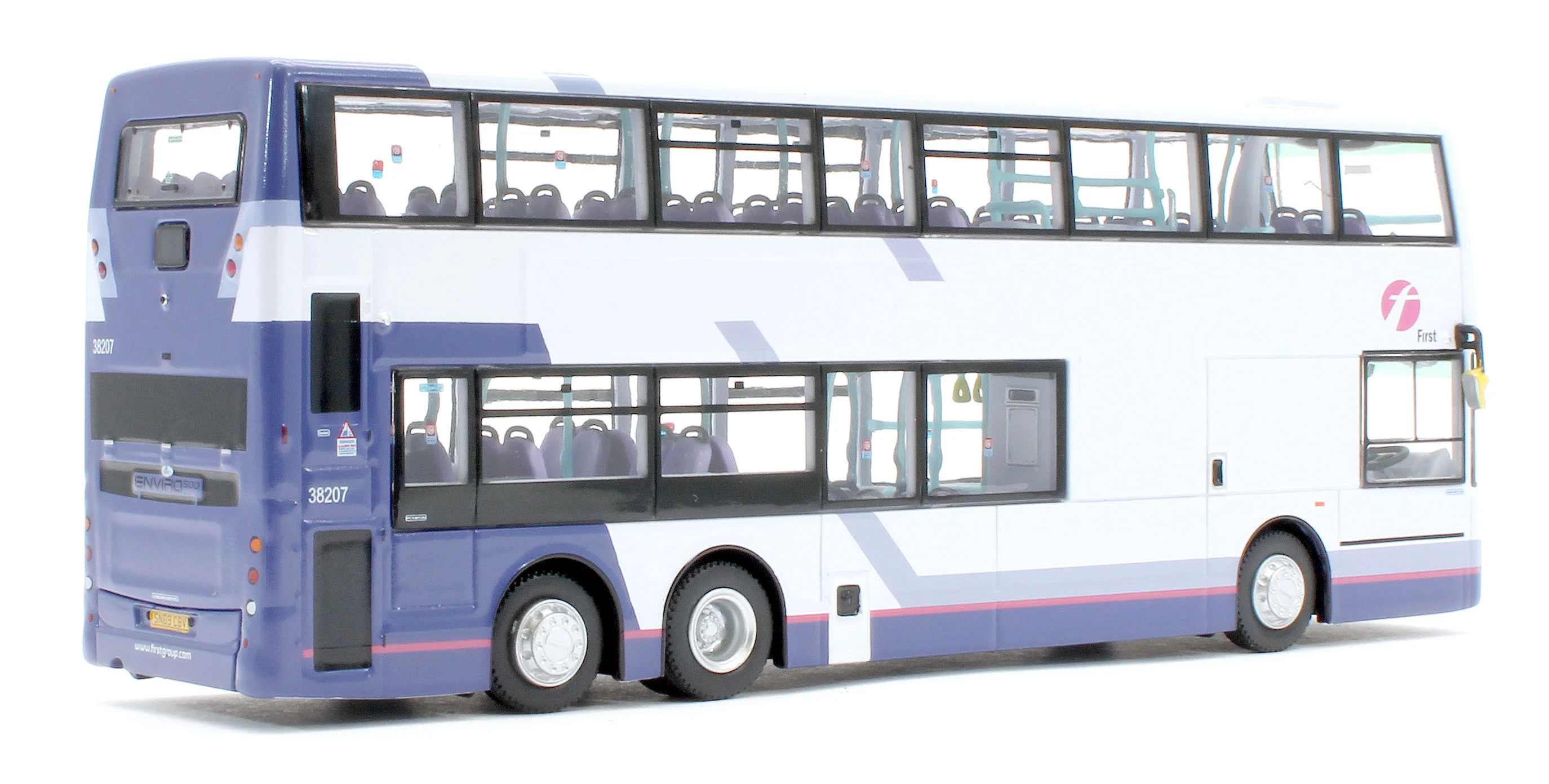 Dennis Trident ENVIRO500 Euro IV 12.1M First Bus Aberdeen Rt.1 - Danestone - Image 4