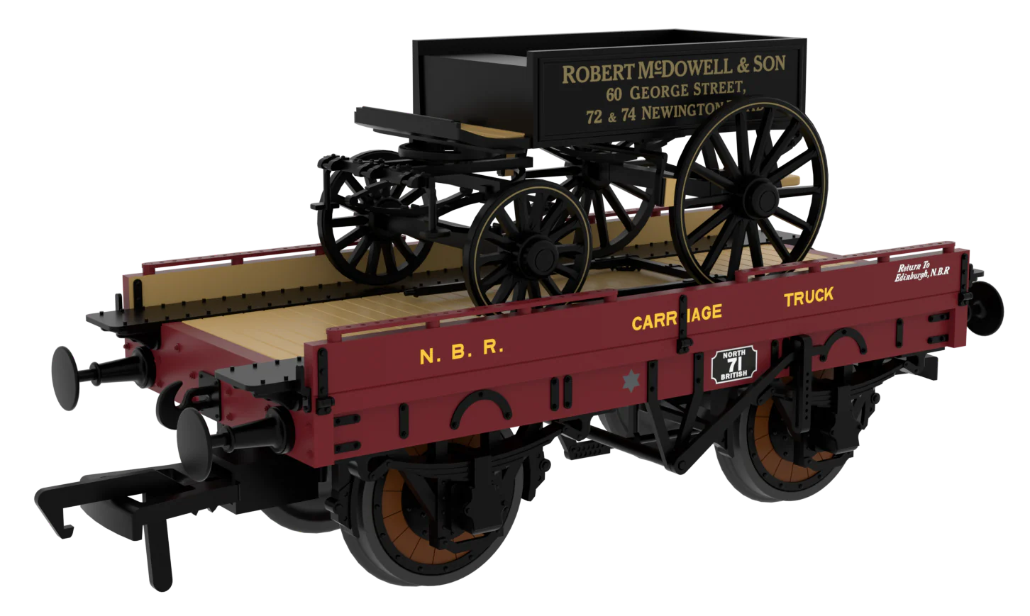 830021 North British ‘Evolution’ Open Carriage Truck No. 71