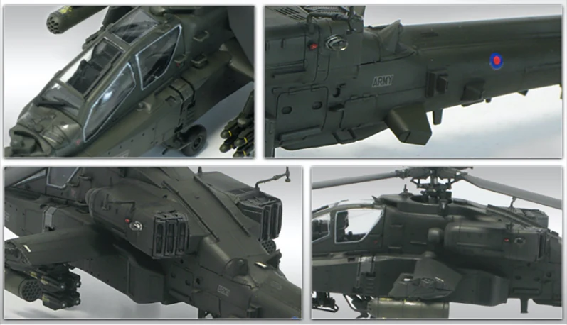 PKAY12537 AH-64D British Army 'Afghanistan' Model Kit - Image 5