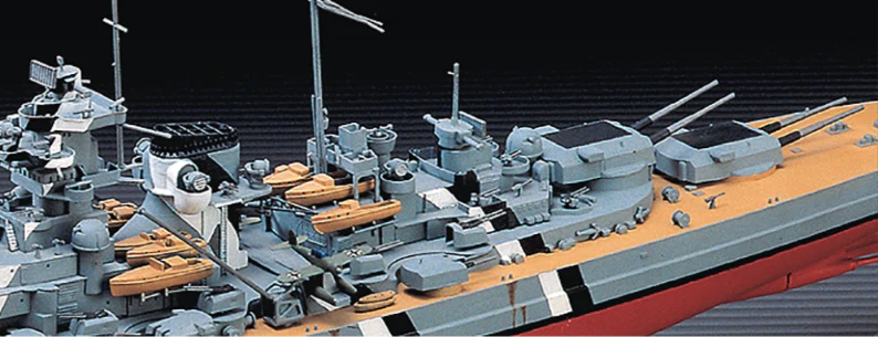 PKAY14109 Bismarck Model Kit - Image 4