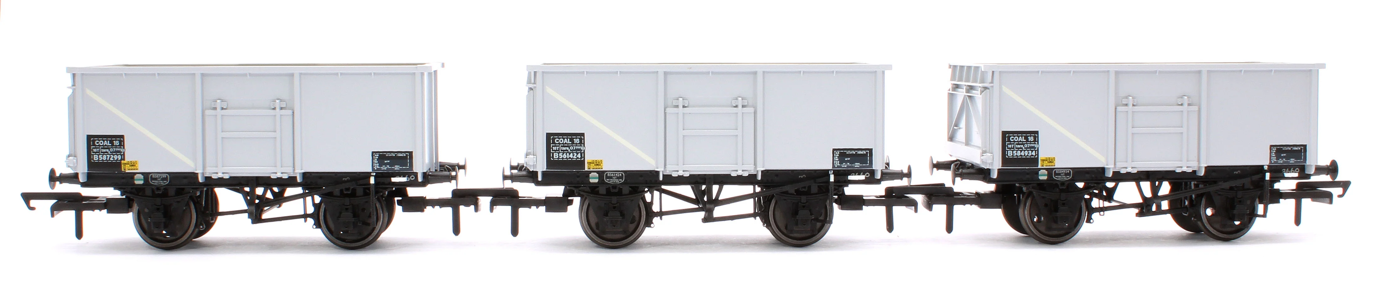 ACC1062 BR 16T Mineral - COAL 16 (Rebody) - BR Freight Grey (Pre-TOPS COAL 16) Triple Pack - Pack O - Image 2