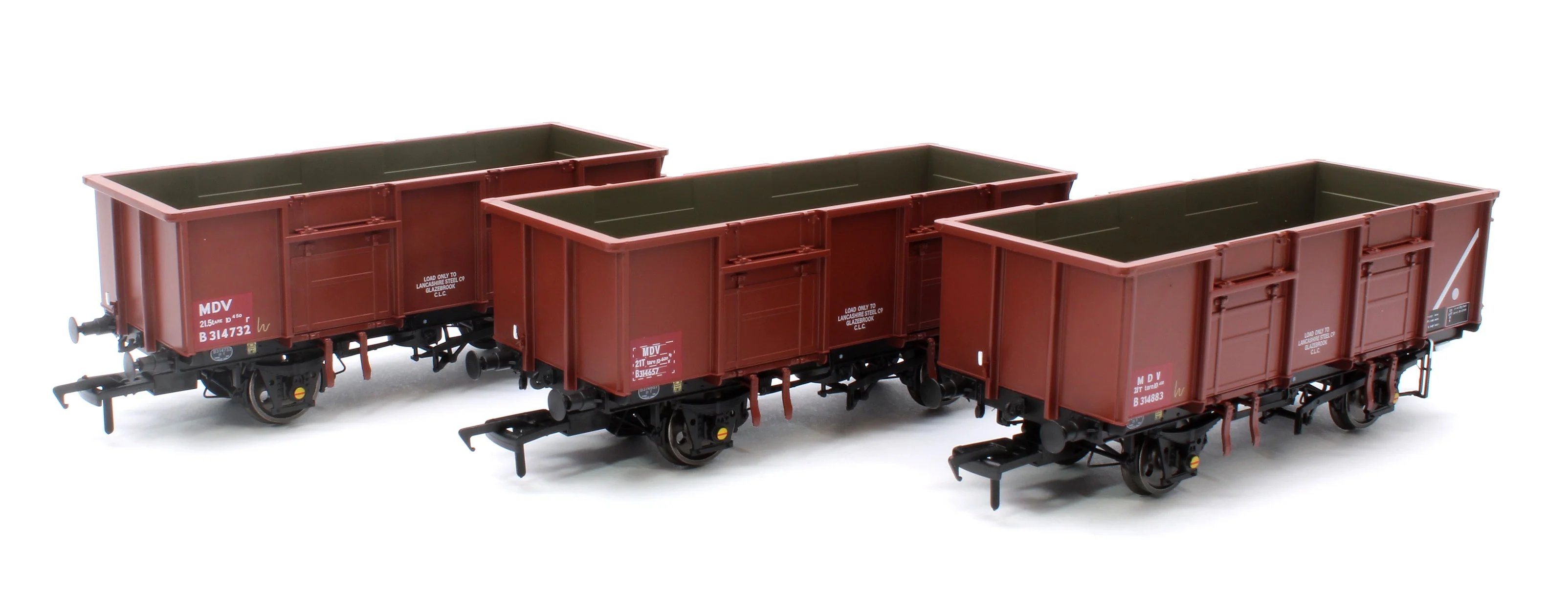 Pre-Owned ACC1098 BR 21T MDV Mineral Wagon TOPS Bauxite - Pack H