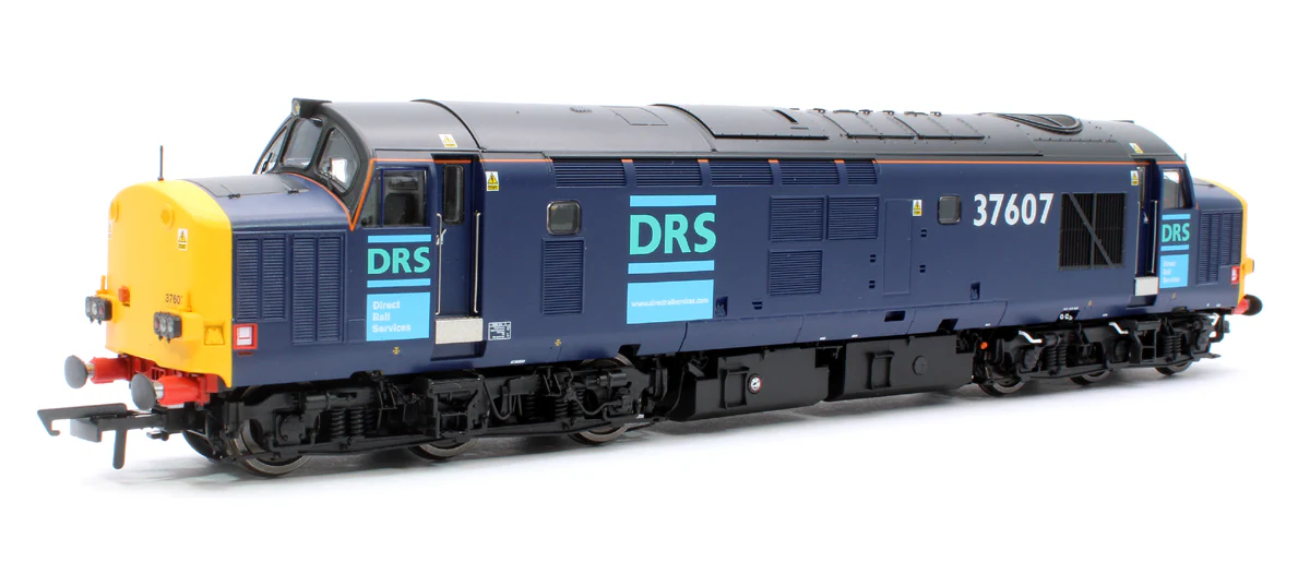 Class 37/6 37607 Original DRS Livery Diesel Locomotive - Image 3