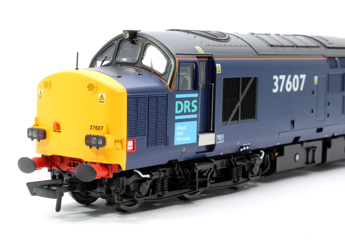 Class 37/6 37607 Original DRS Livery Diesel Locomotive - Image 8