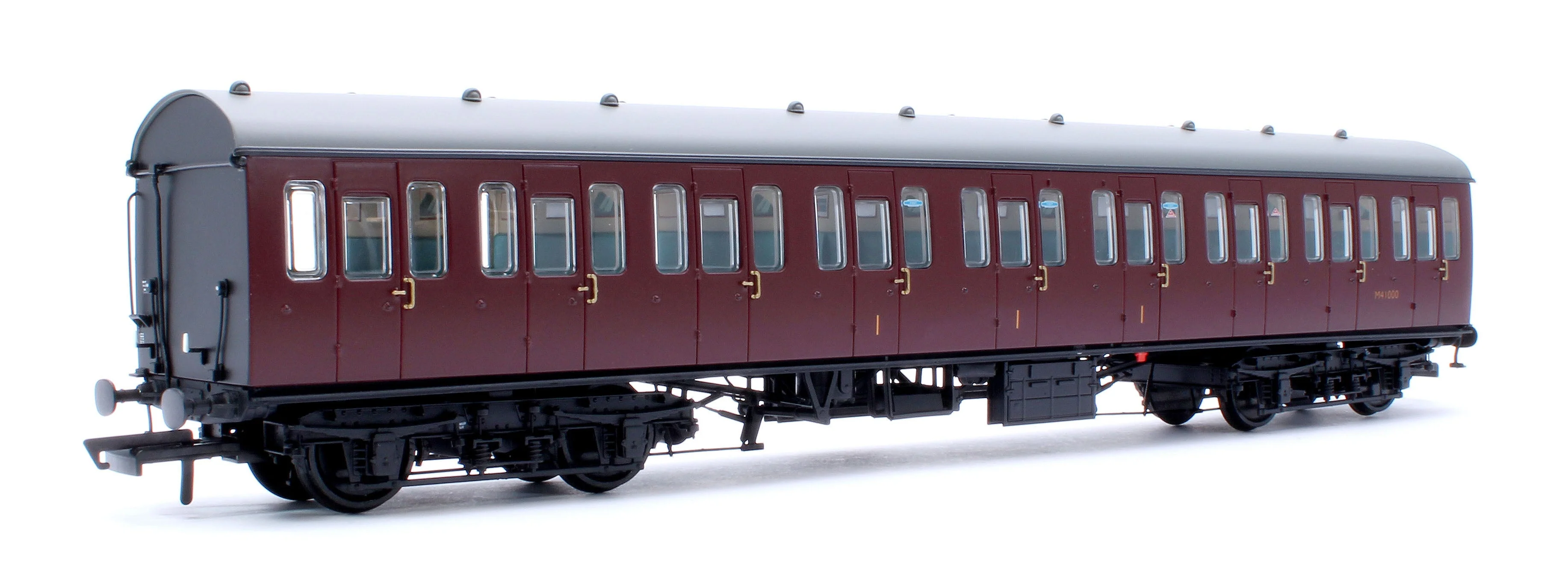 Pre-Owned ACC2356 BR Mk1 57' Non-Gangway Coach - C - Plain Maroon M41000 - Image 3