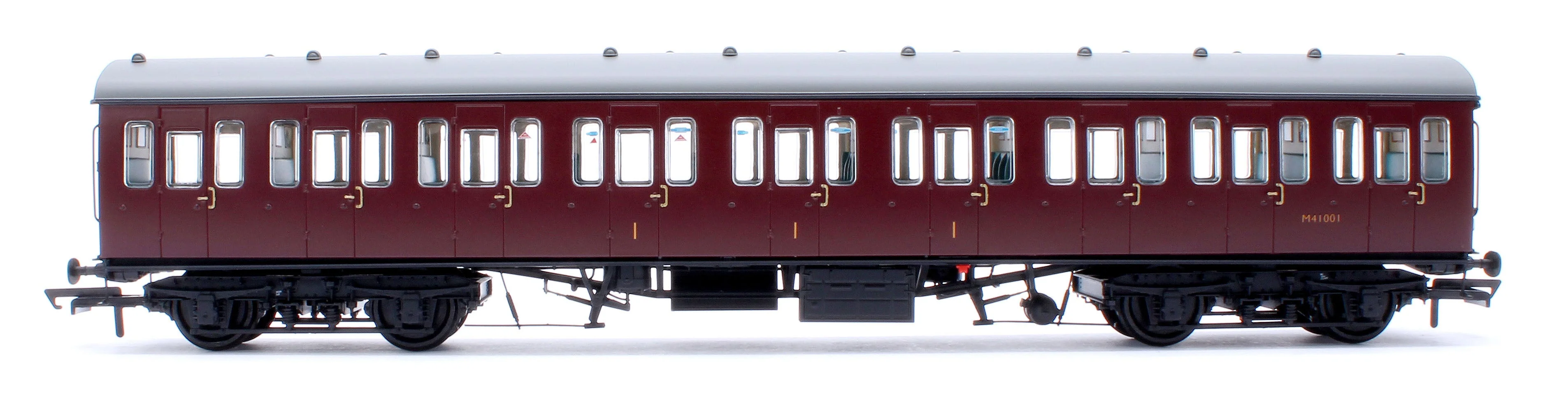 Pre-Owned ACC2357 BR Mk1 57' Non-Gangway Coach - C - Plain Maroon M41001 - Image 2