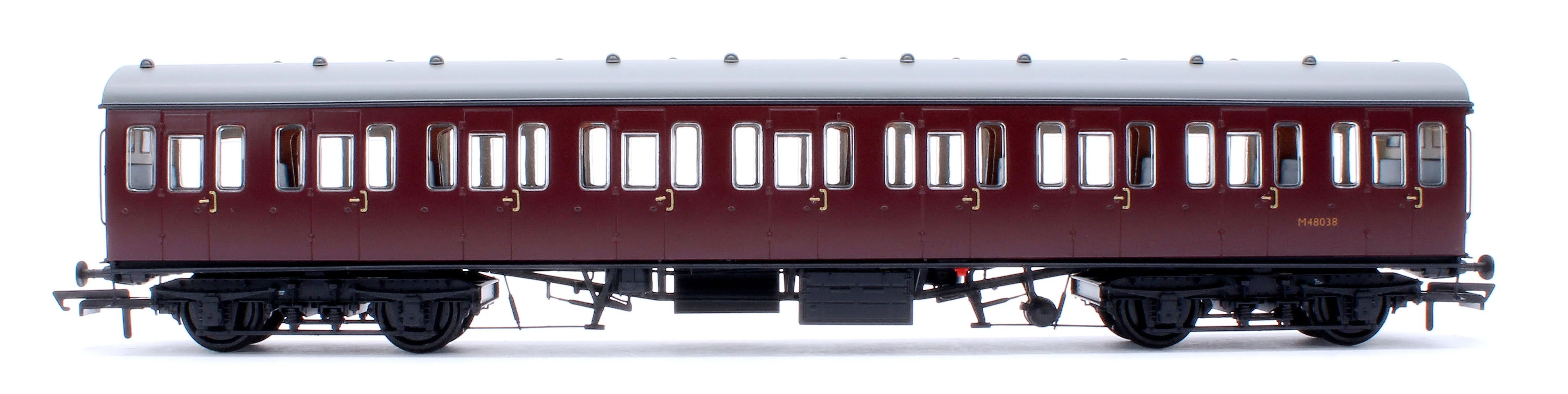 Pre-Owned ACC2377 BR Mk1 57' Non-Gangway Coach - SO - Plain Maroon M48038 - Image 2