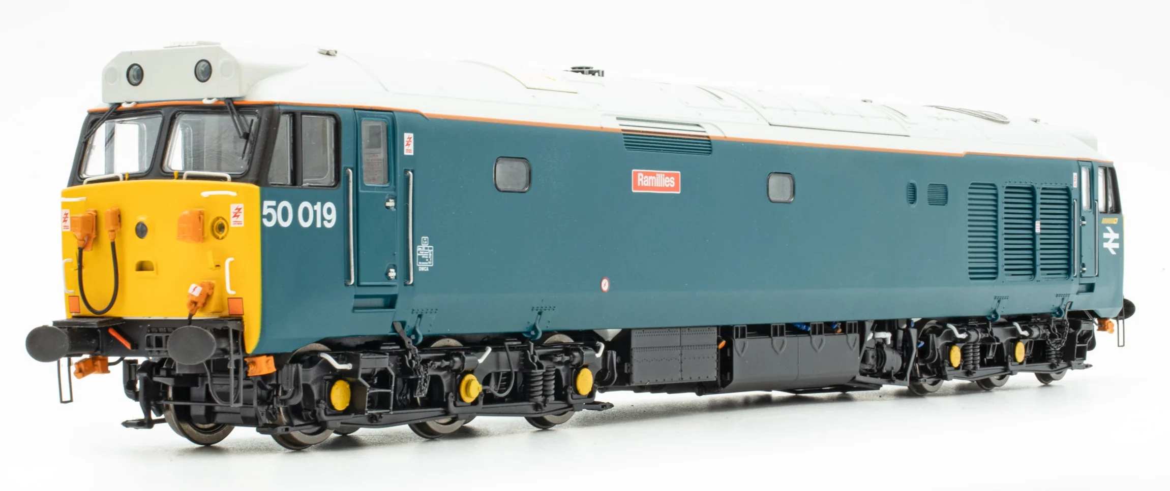 Class 50 BR Laira Blue 'Ramillies' No.50019 Diesel Locomotive - DCC Sound