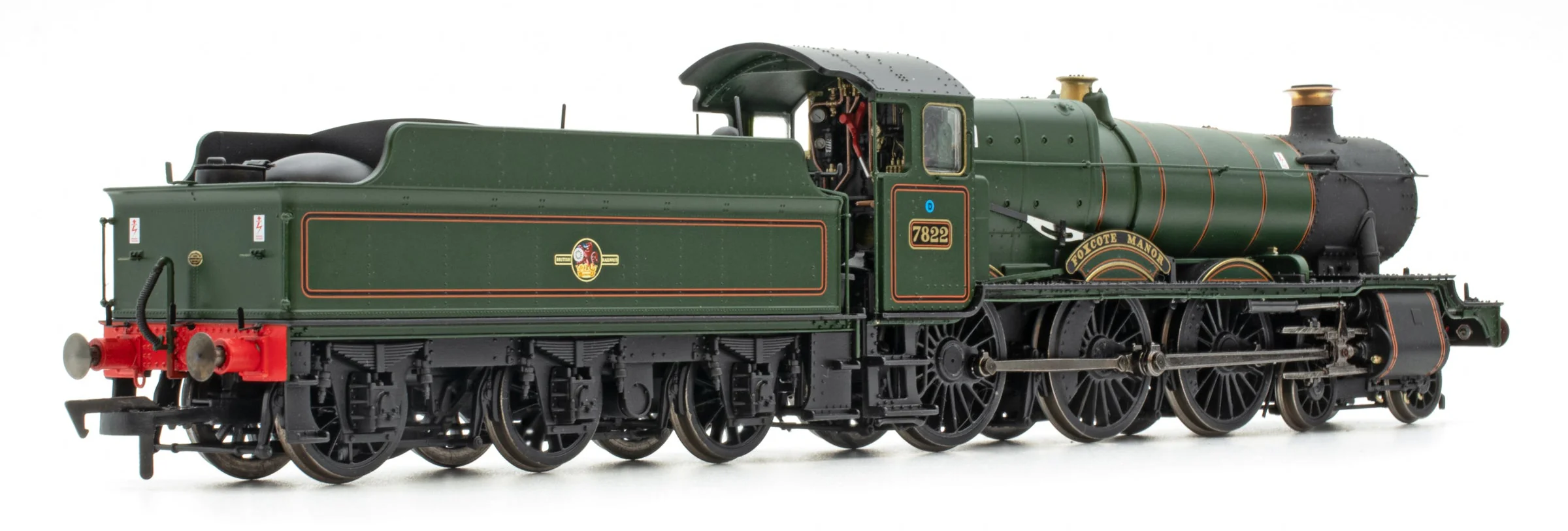 'Foxcote Manor' BR Lined Green (Late Crest) 4-6-0 No.7822 Steam Locomotive - DCC Sound - Image 2