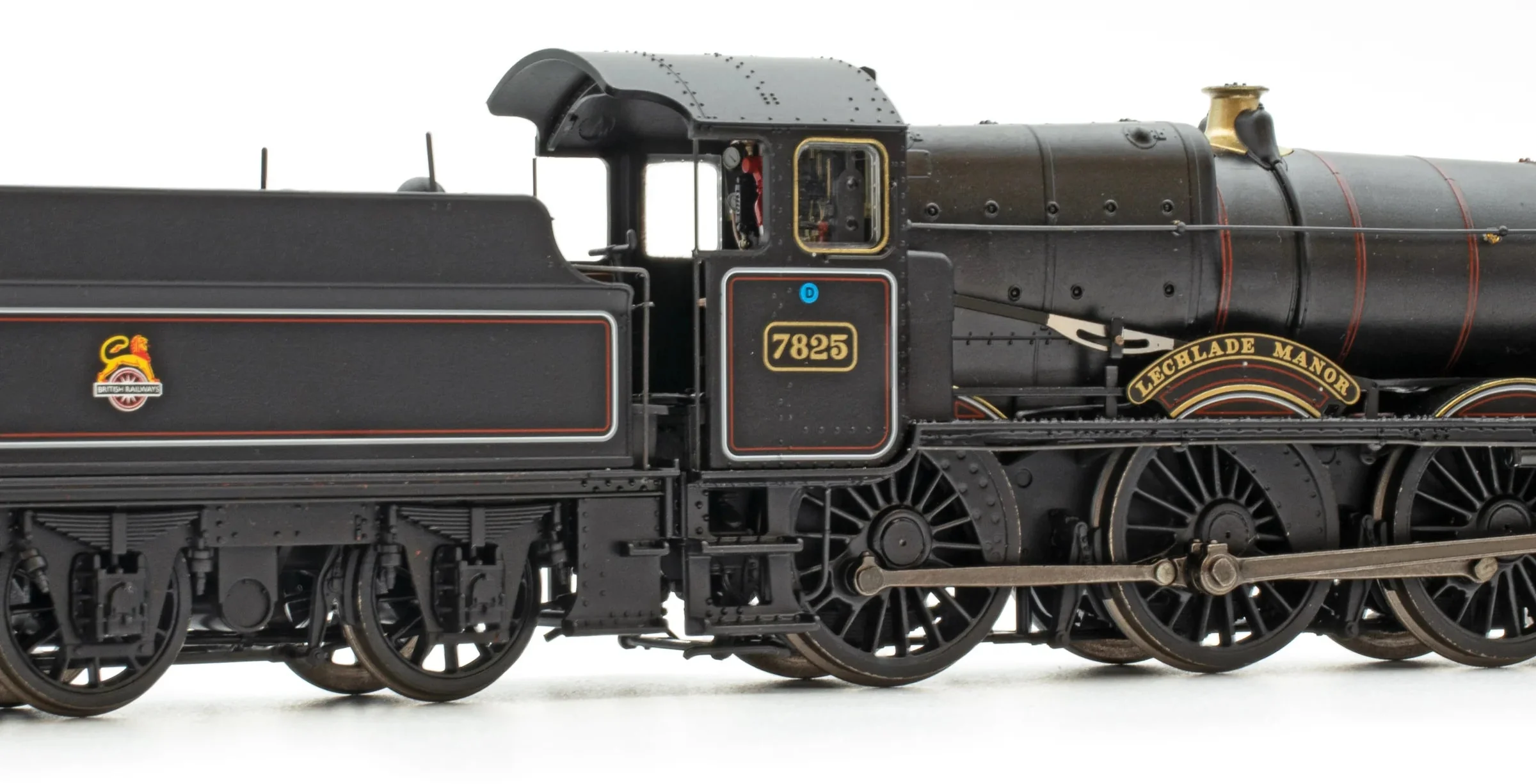 'Lechlade Manor' BR Lined Black (Early Crest) 4-6-0 No.7825 Steam Locomotive - DCC Sound - Image 3
