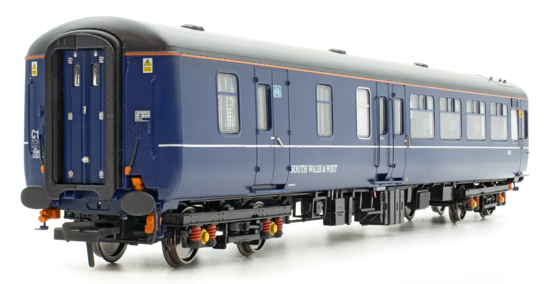 BR Mk.2c (small toilet window) BSO 9440 South Wales & West blue - Image 2