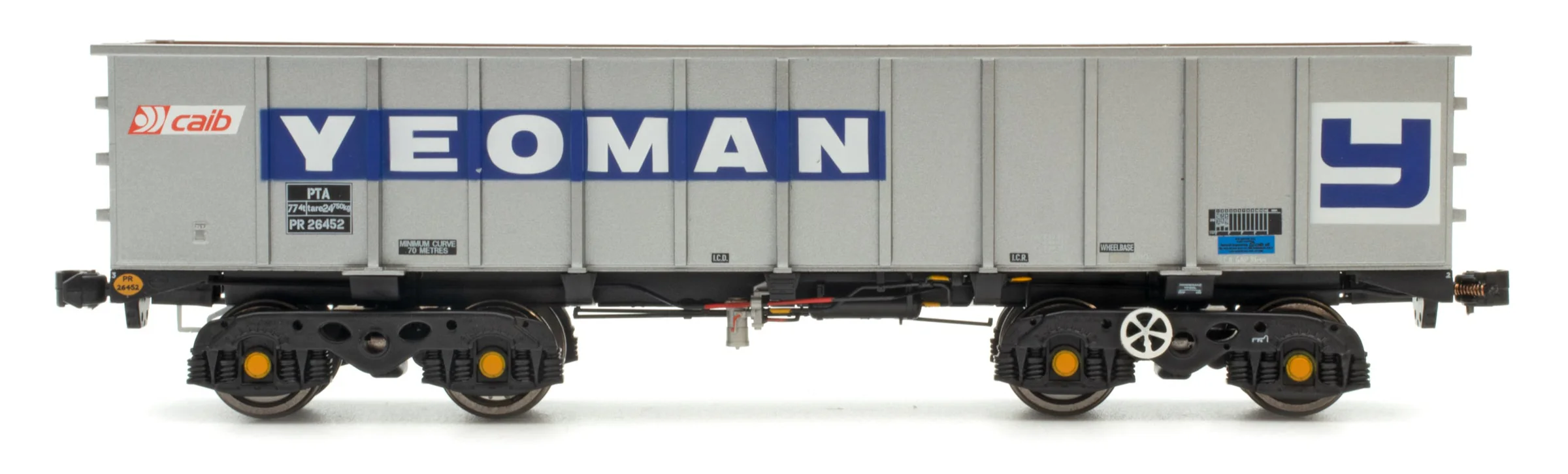 Set of 5 PTA - Foster Yeoman Silver (CAIB) Wagons - Pack 2 - Image 4