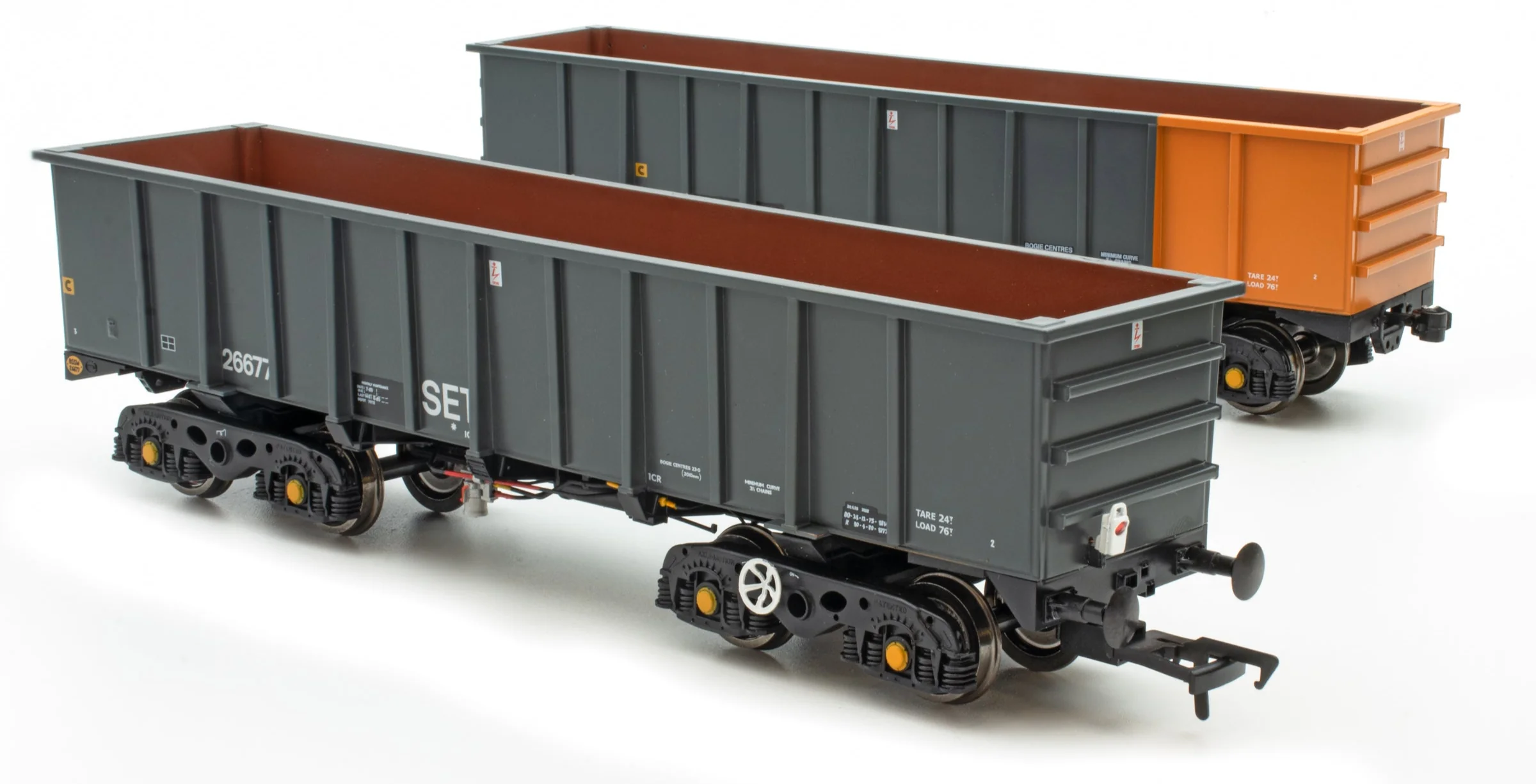 Set of 5 PTA - BSc South Wales Grey Wagons - Pack 1 - Image 3