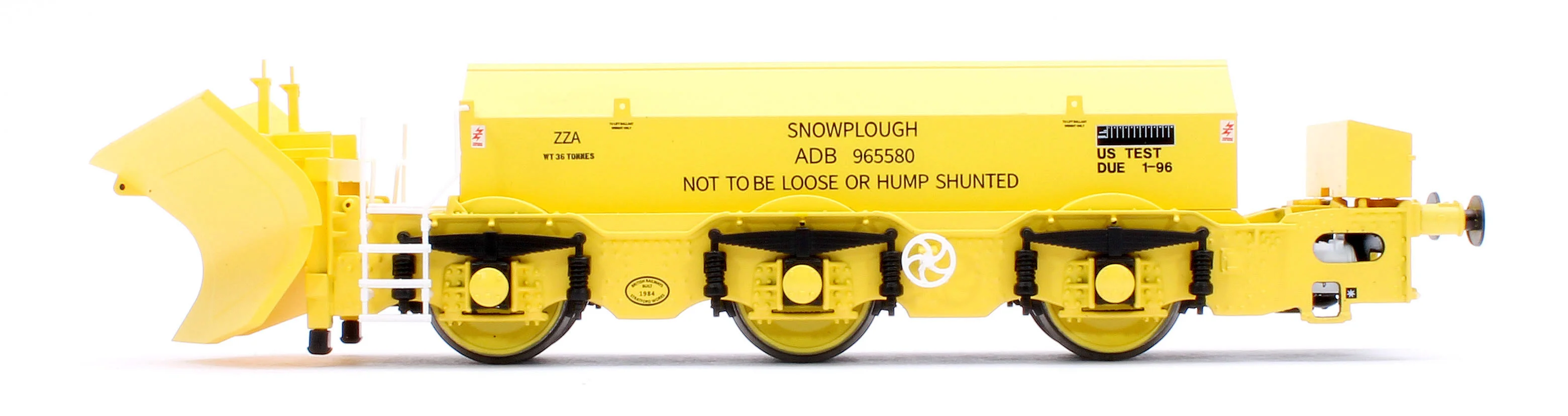 Beilhack Snowplough ZZA ADB965580/581 BR yellow (ex Class 40) Twin Pack - Image 3