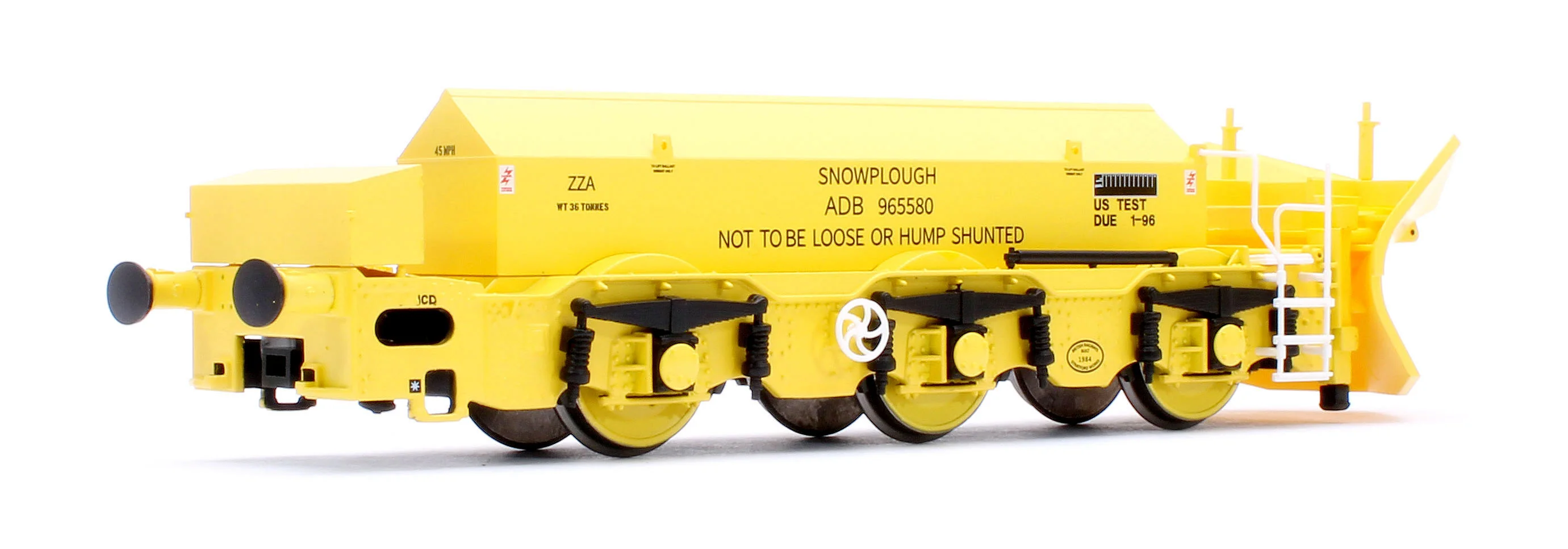 Beilhack Snowplough ZZA ADB965580/581 BR yellow (ex Class 40) Twin Pack - Image 4