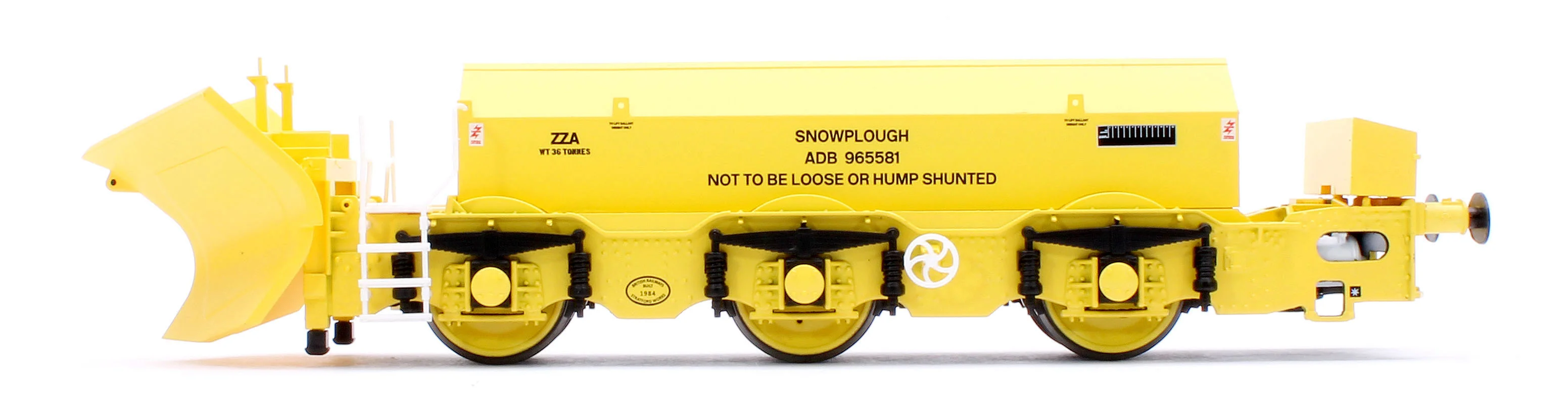 Beilhack Snowplough ZZA ADB965580/581 BR yellow (ex Class 40) Twin Pack - Image 6