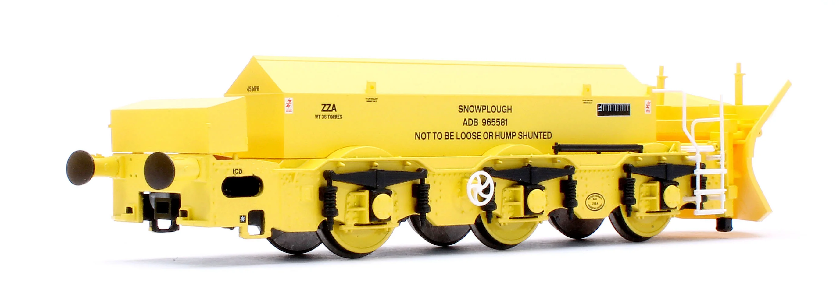 Beilhack Snowplough ZZA ADB965580/581 BR yellow (ex Class 40) Twin Pack - Image 7