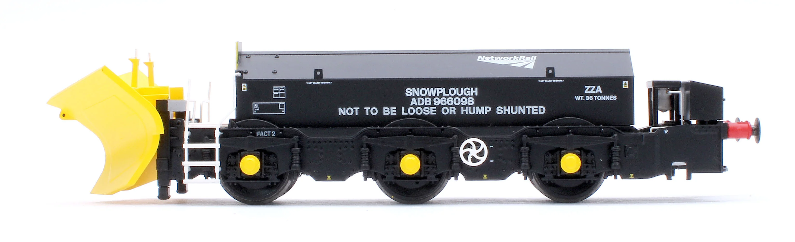 Beilhack Snowplough ZZA ADB966098/099 Network Rail (ex Class 45) Twin Pack - Image 3