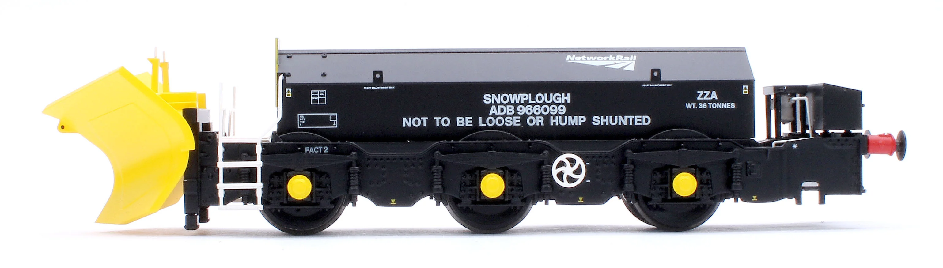 Beilhack Snowplough ZZA ADB966098/099 Network Rail (ex Class 45) Twin Pack - Image 6
