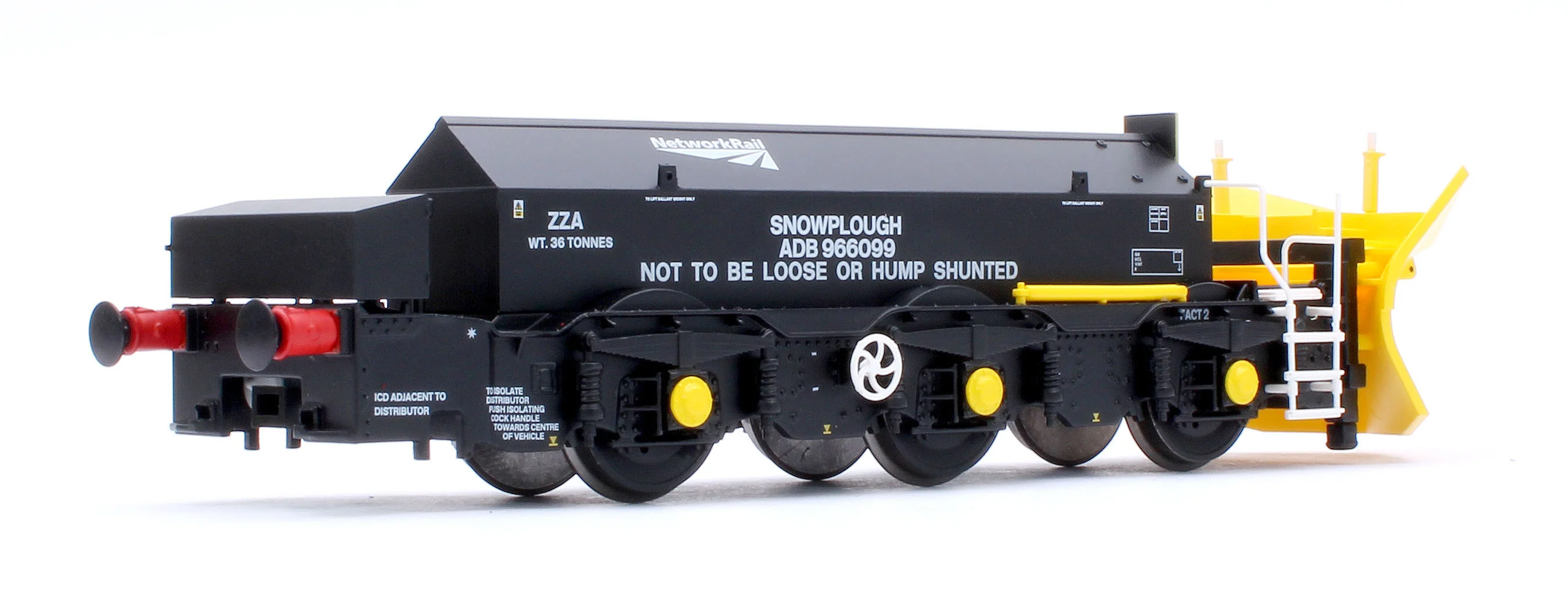 Beilhack Snowplough ZZA ADB966098/099 Network Rail (ex Class 45) Twin Pack - Image 7