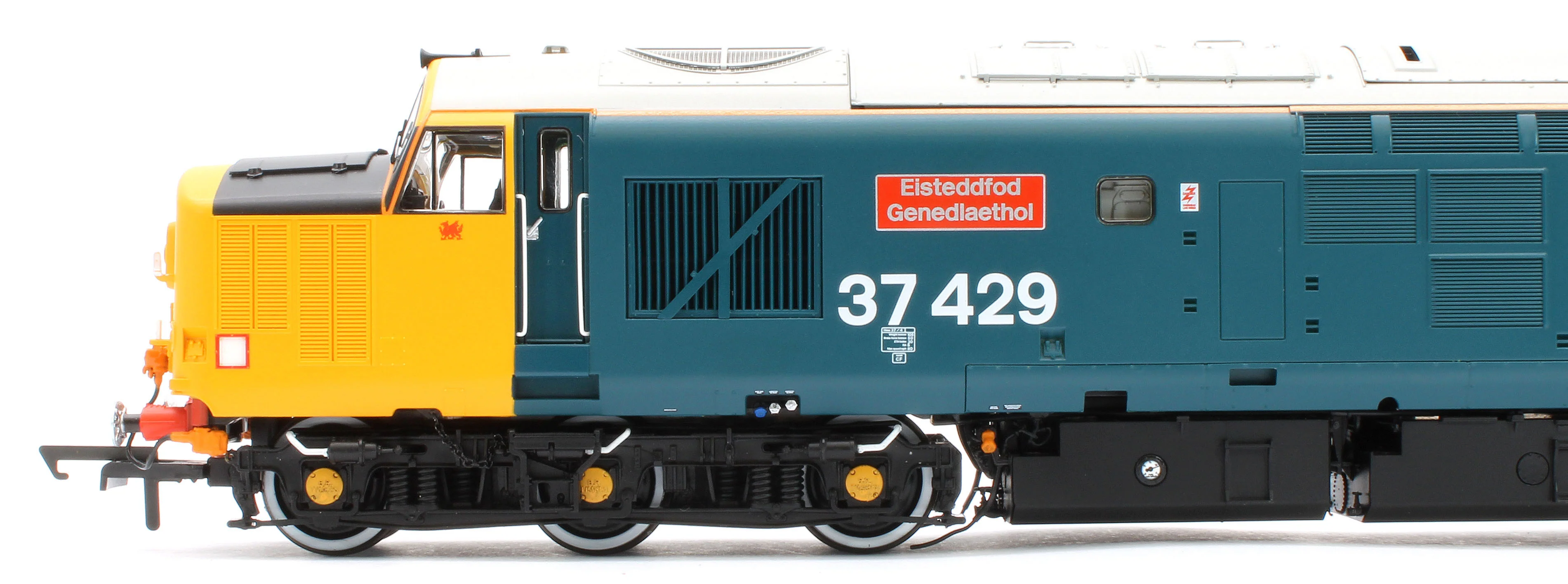 ACC3164-DCC Class 37 Eisteddfod Genedlaethol Large Logo Blue (with Welsh Dragon) 37429 Diesel Locomotive - DCC Sound - Image 9