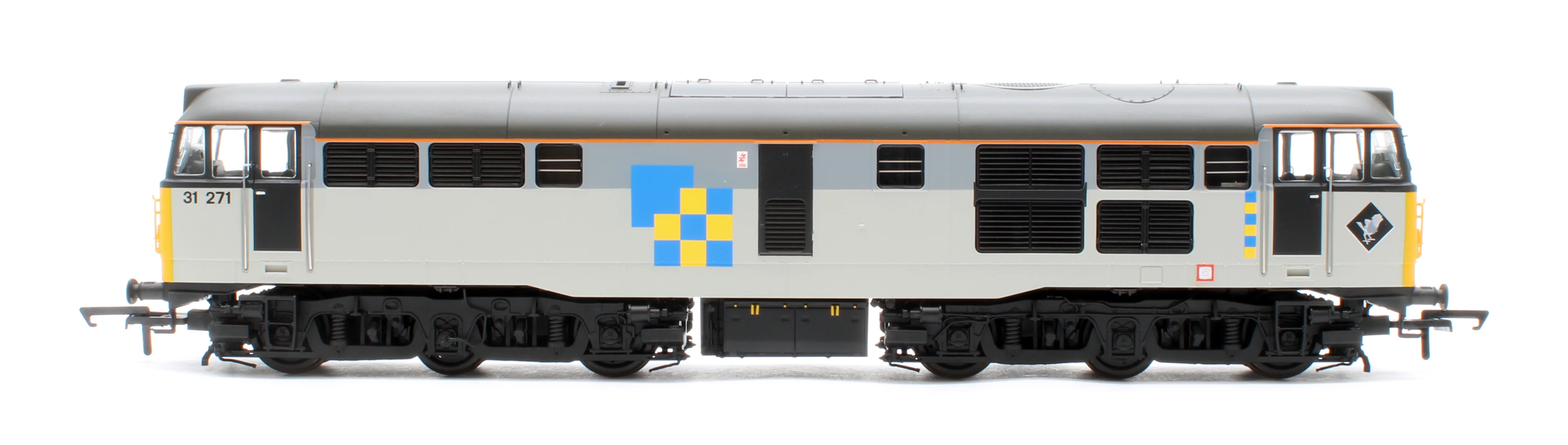 Class 31 31271 Railfreight Construction Sector Triple Grey Diesel Locomotive - Image 6