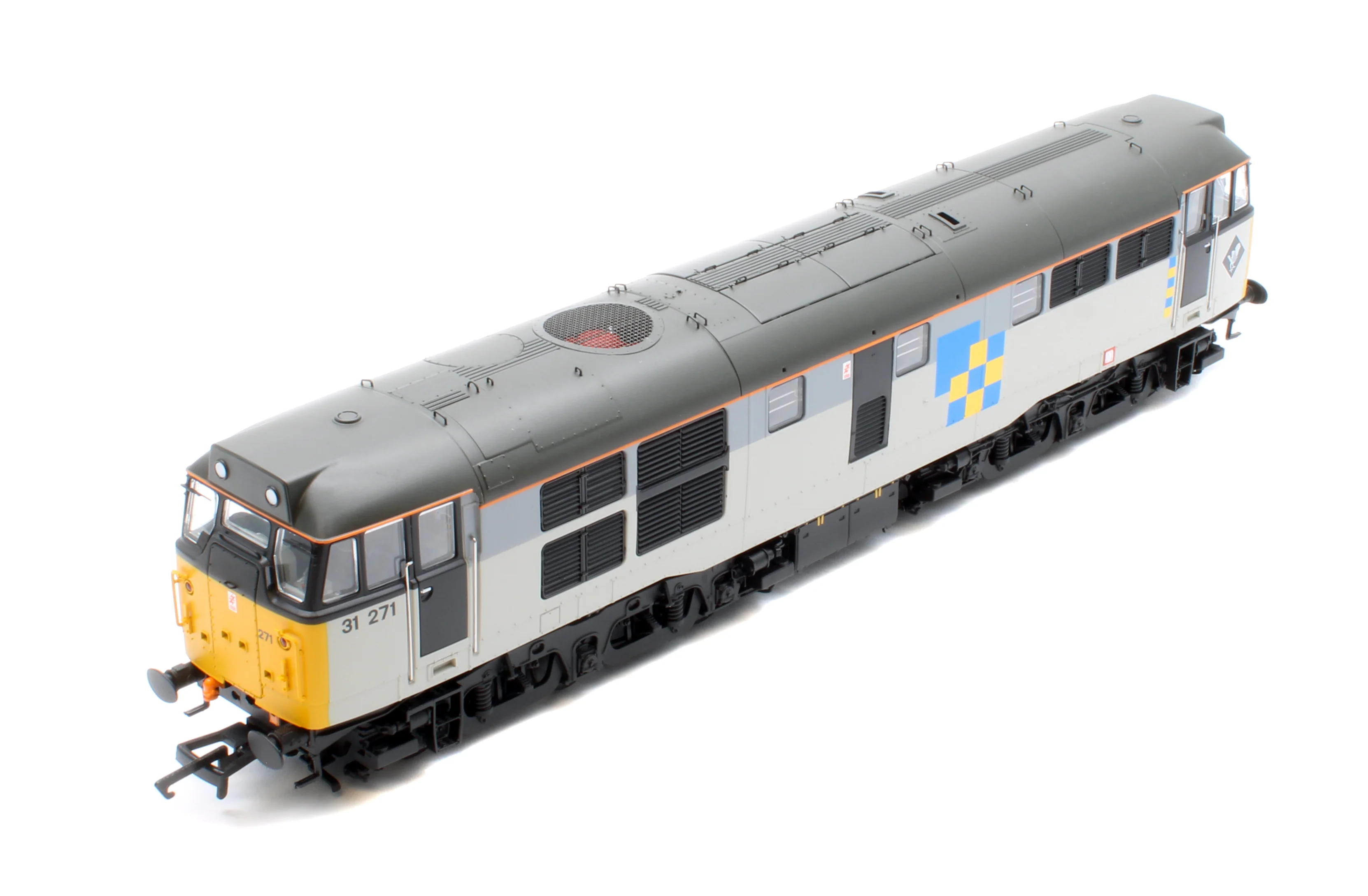 Class 31 31271 Railfreight Construction Sector Triple Grey Diesel Locomotive - Image 8