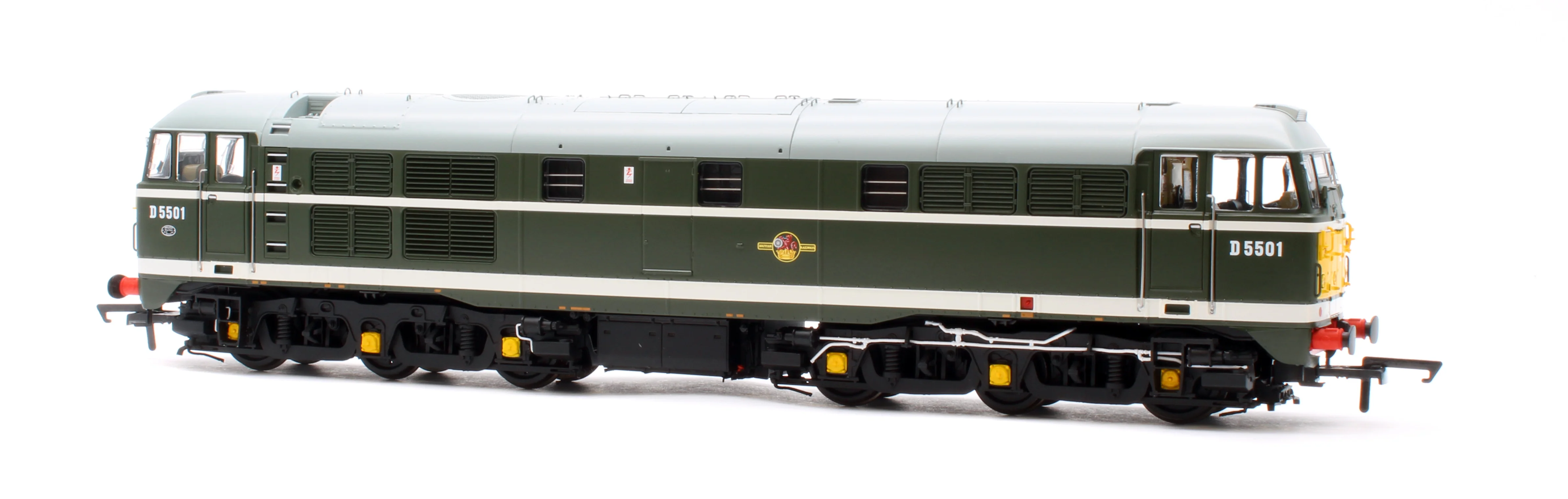 Class 30 D5501 BR Green Diesel Locomotive - DCC Sound - Image 4