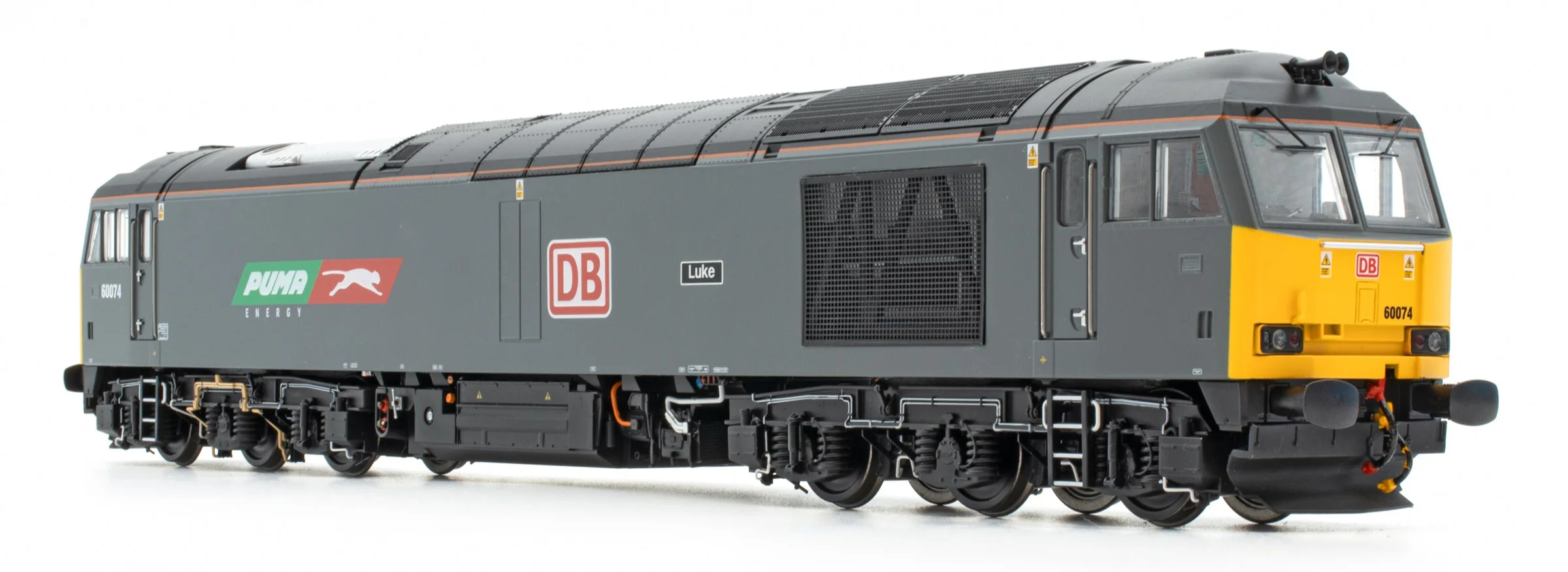 Class 60 60074 'Luke' DB Cargo / Puma Grey Diesel Locomotive - DCC Sound