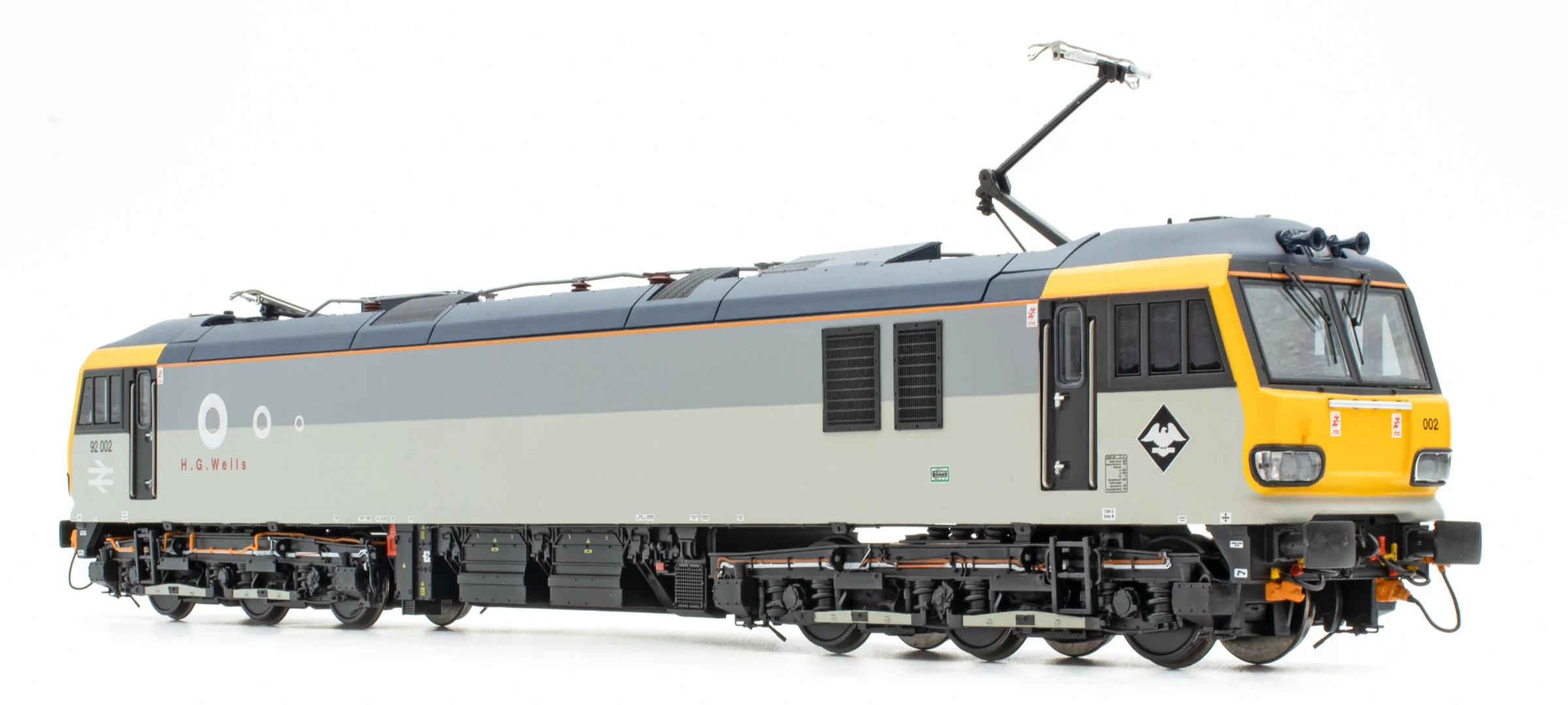 Class 92 Railfreight Grey No.92002 'H. G. Wells' Electric Locomotive - DCC Sound - Image 2