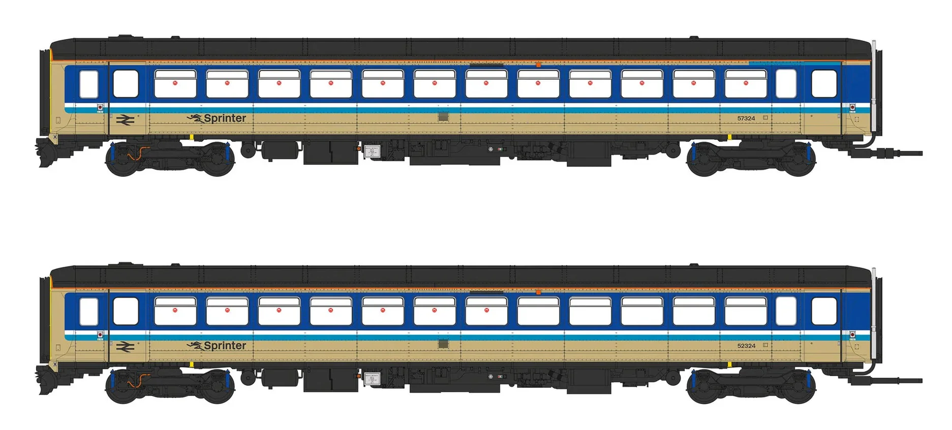 ACC3516 Class 155 2 Car DMU 155324 Provincial Sprinter