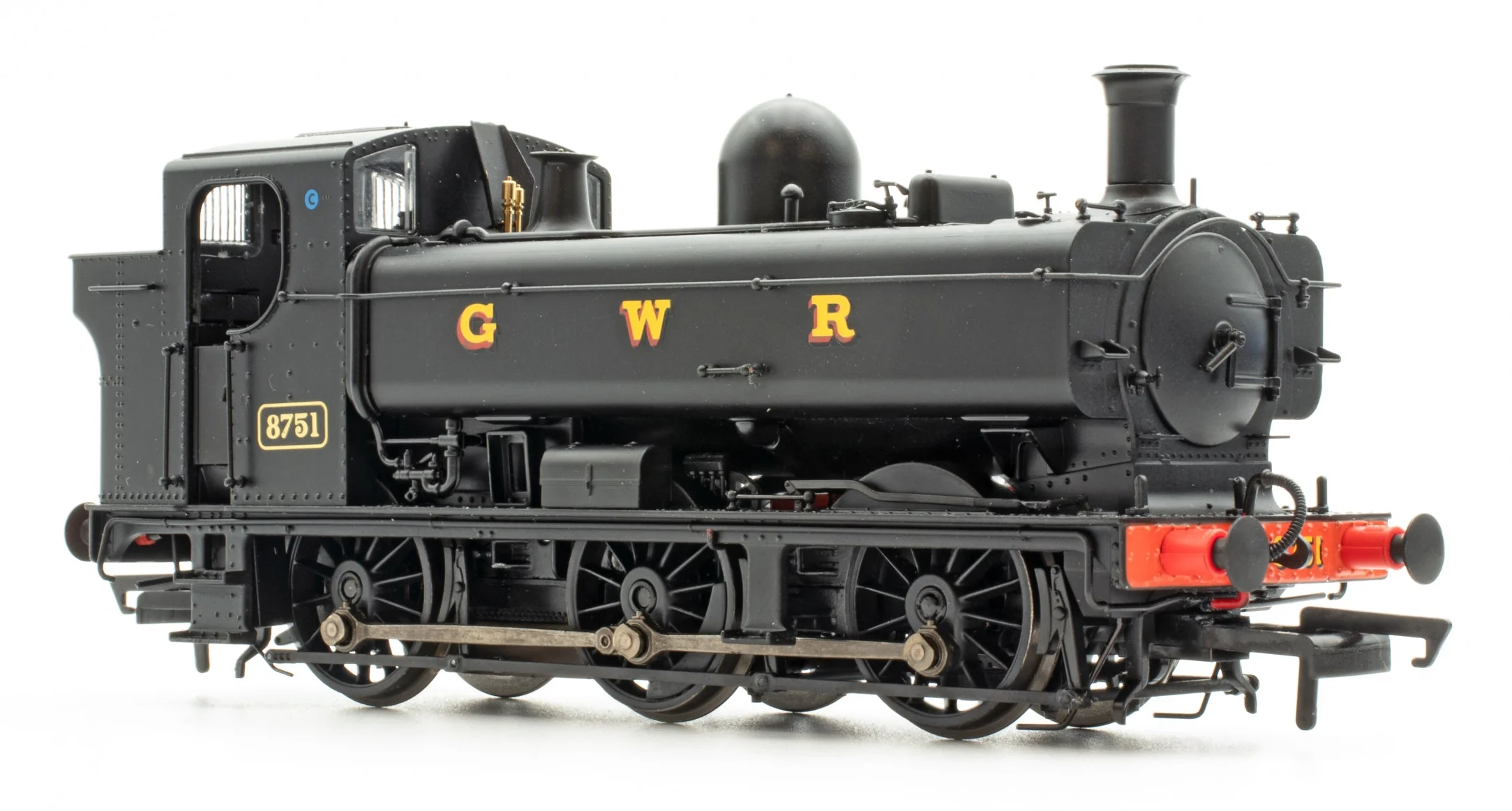 ACC3552-DCC 8750 Class Pannier Tank GWR Black No.8751 Steam Locomotive - DCC Sound