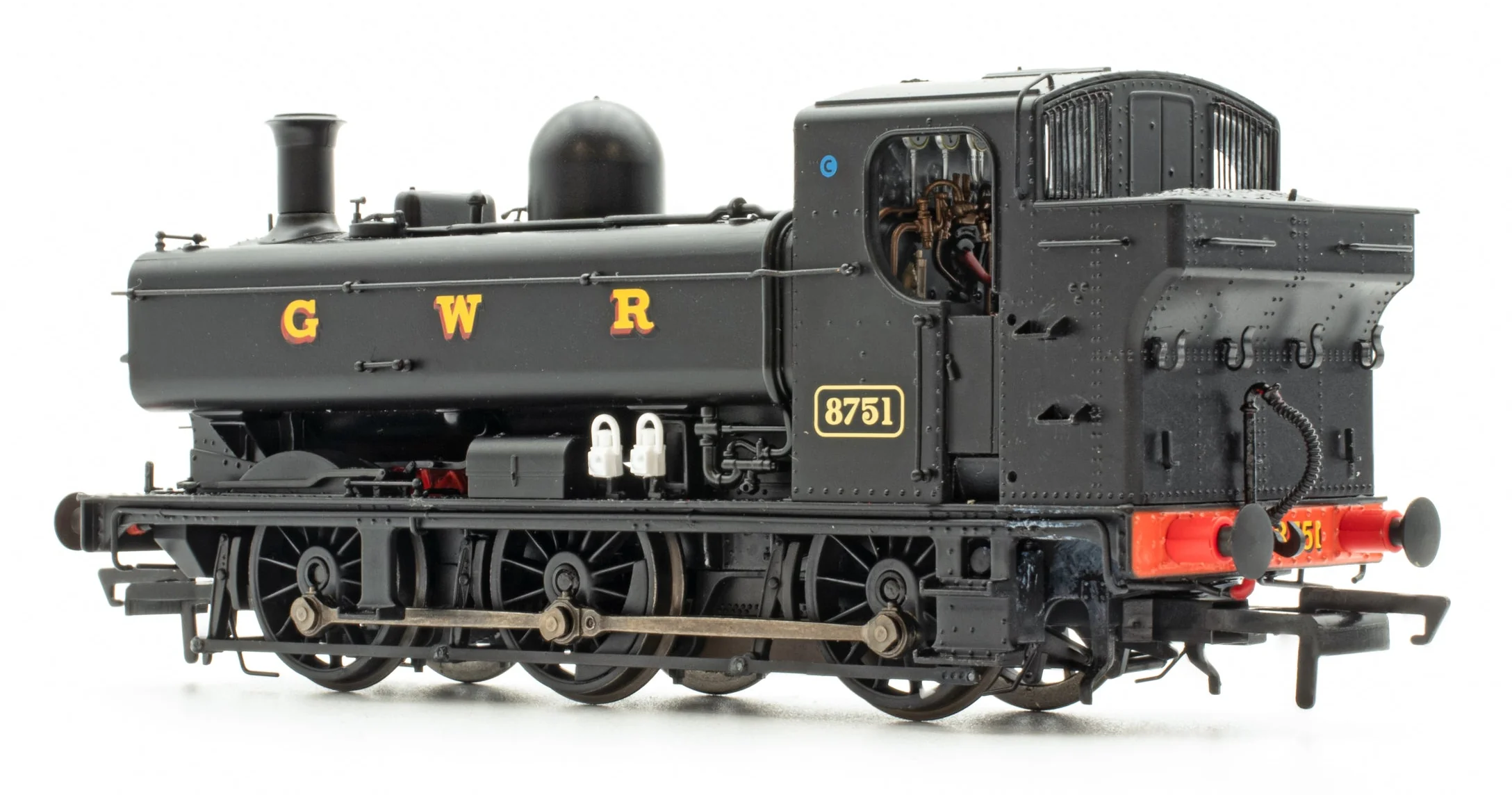 ACC3552-DCC 8750 Class Pannier Tank GWR Black No.8751 Steam Locomotive - DCC Sound - Image 2