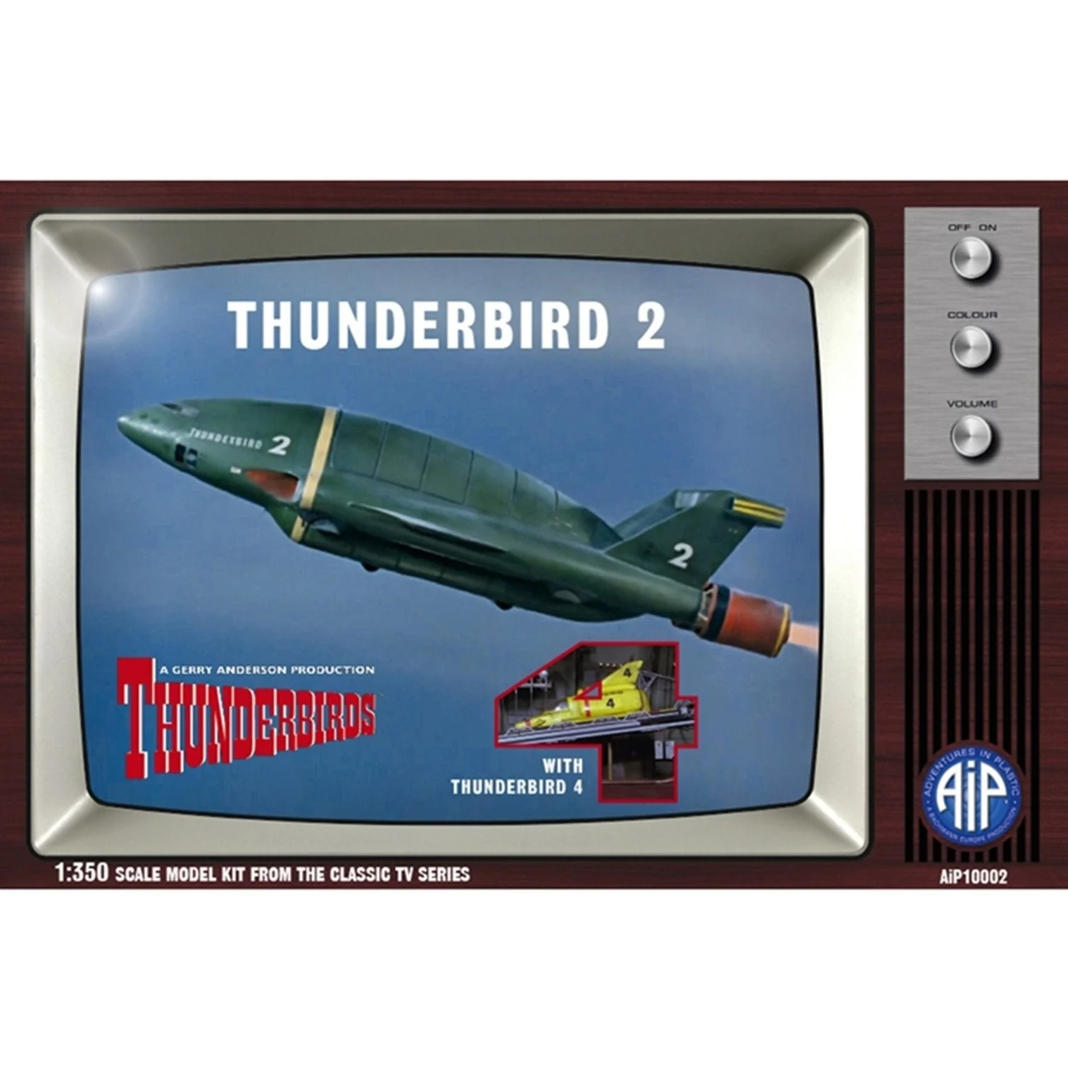 Thunderbird 2 with Thunderbird 4 Model Kit - Image 6