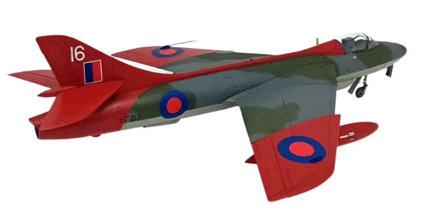 AIP15003 British Royal Air Force Hawker Hunter F.6 "Black Arrows" Jet Aircraft Model Kit - Image 5