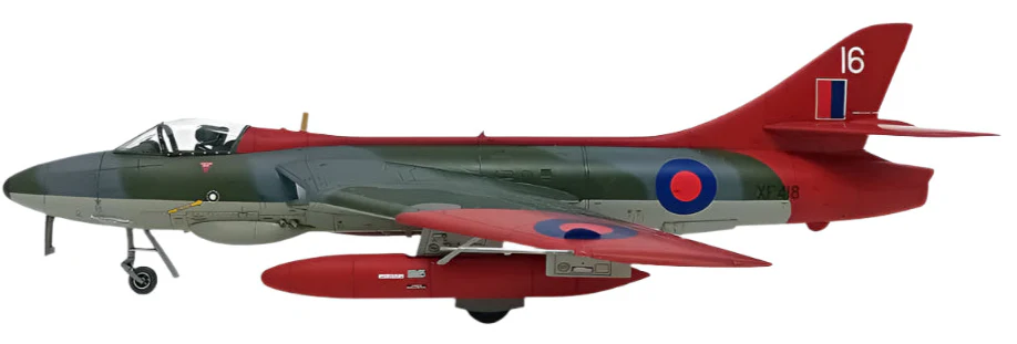 AIP15003 British Royal Air Force Hawker Hunter F.6 "Black Arrows" Jet Aircraft Model Kit - Image 6