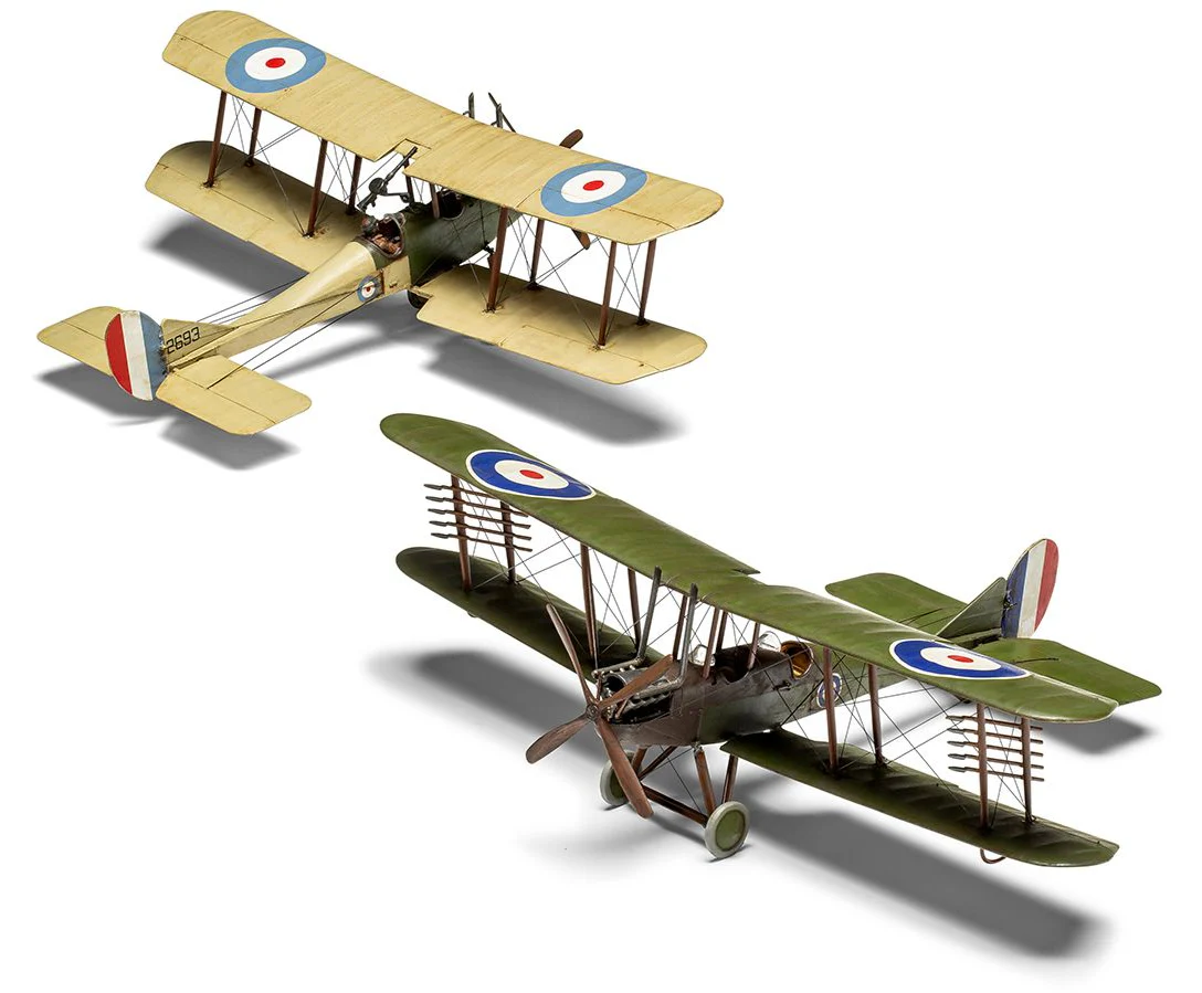 A02101 Royal Aircraft Factory BE2c Model Kit - Image 6