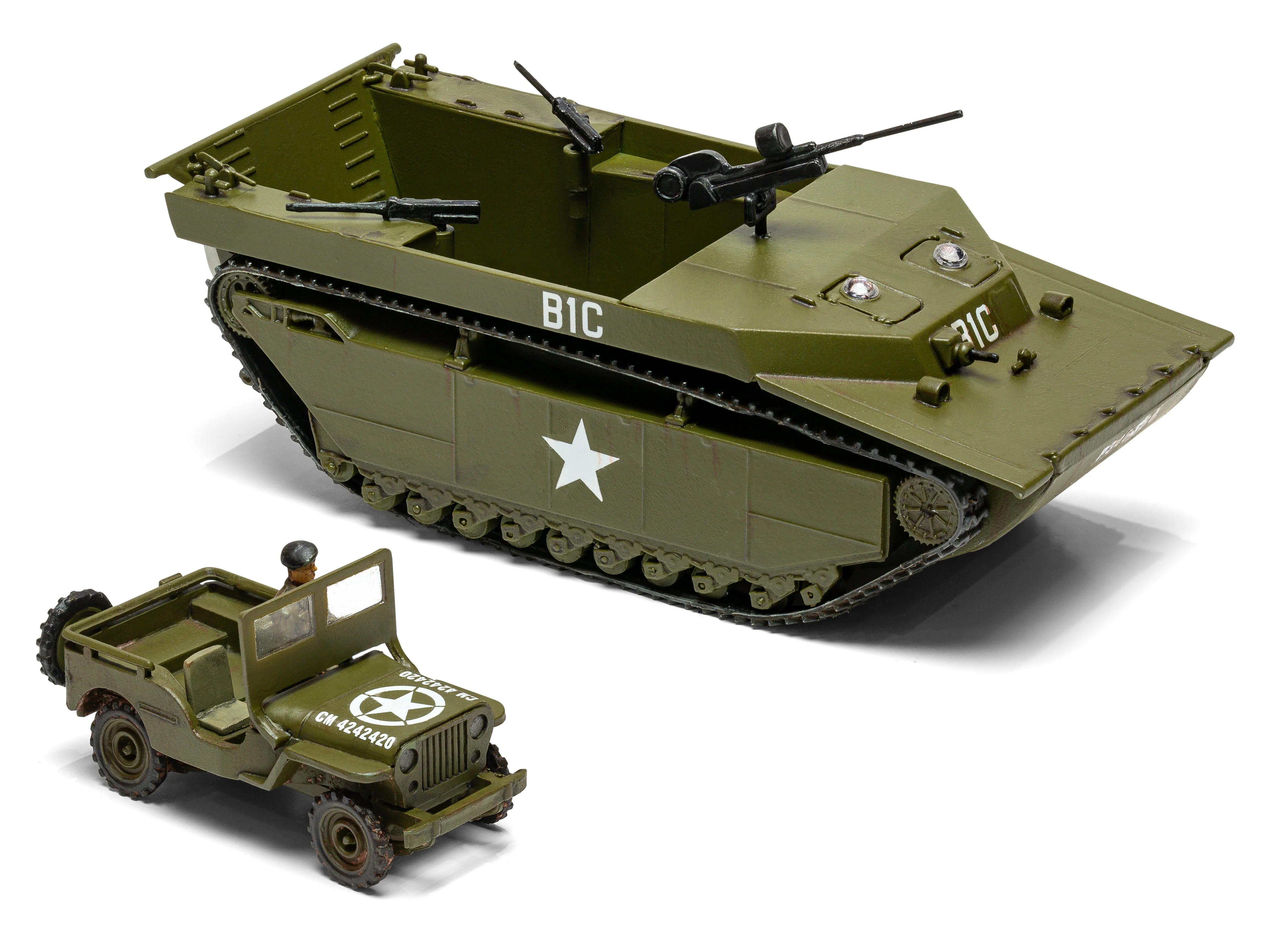 Buffalo Willys MB Jeep Model Kit - Image 2